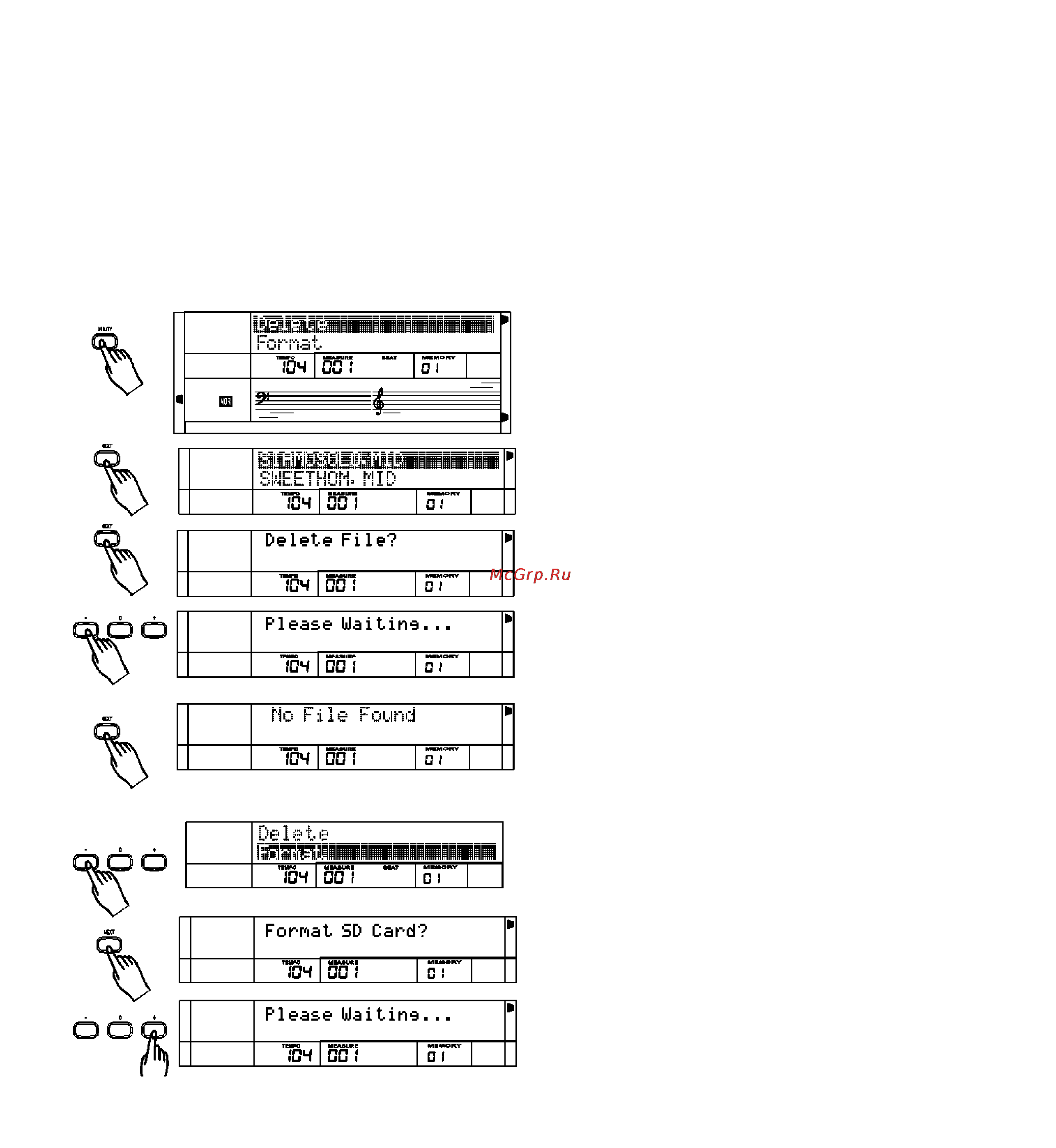 Medeli SP3 [32/43] Утилита