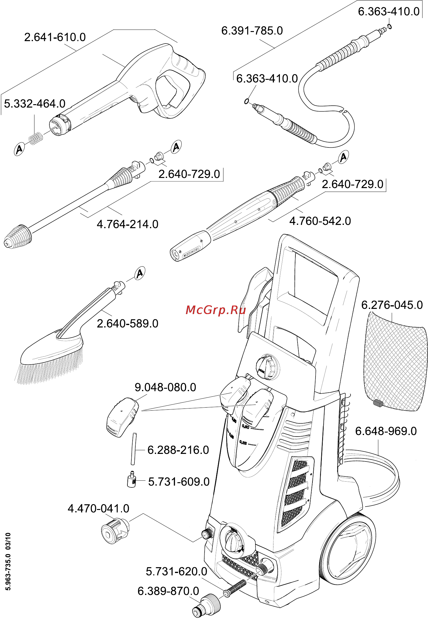 Karcher K 7.280 MD Plus EU Инструкция по эксплуатации онлайн [245/248] 7962
