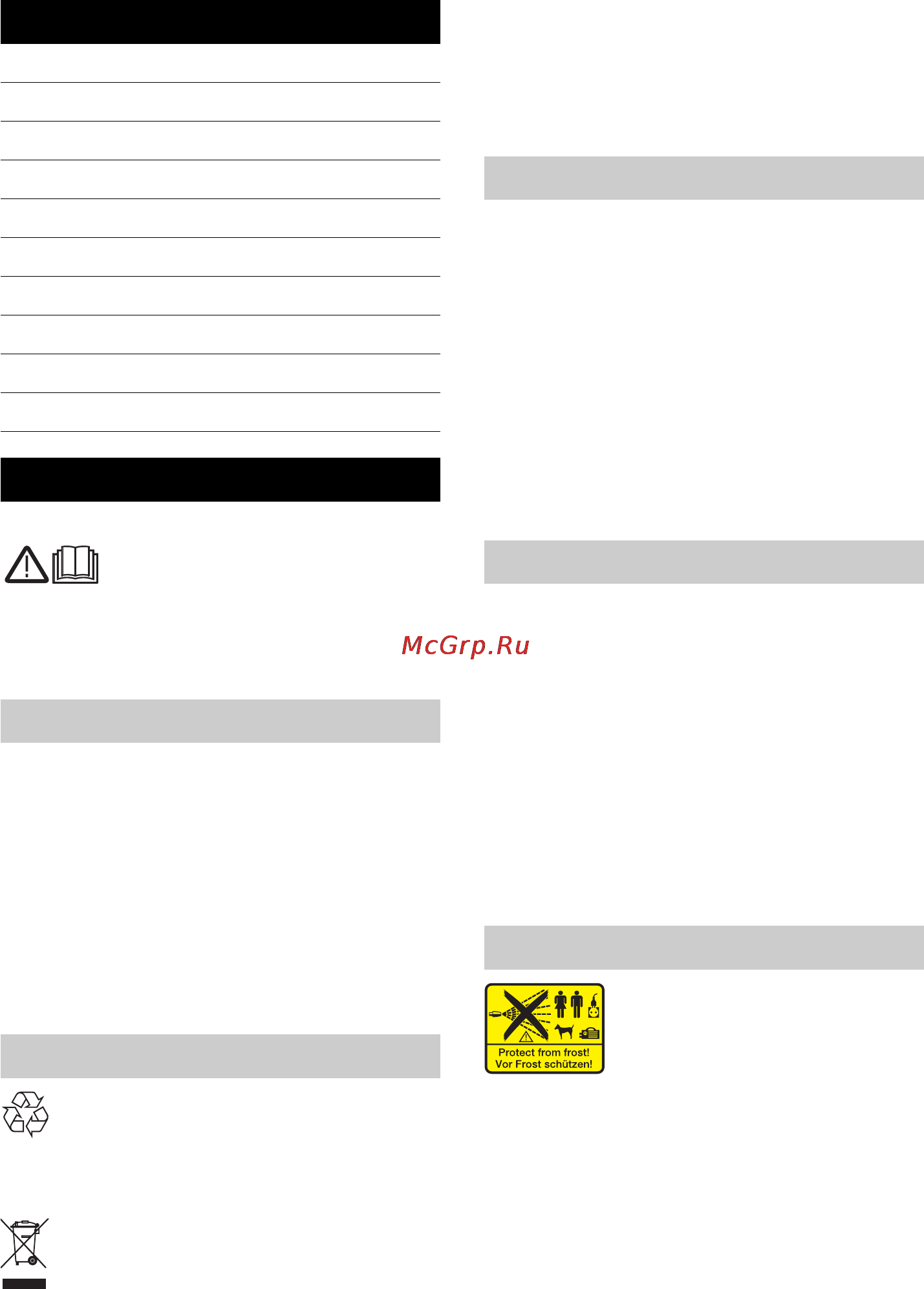 Karcher K 7.280 MD Plus EU [32/248] Avvertenze generali