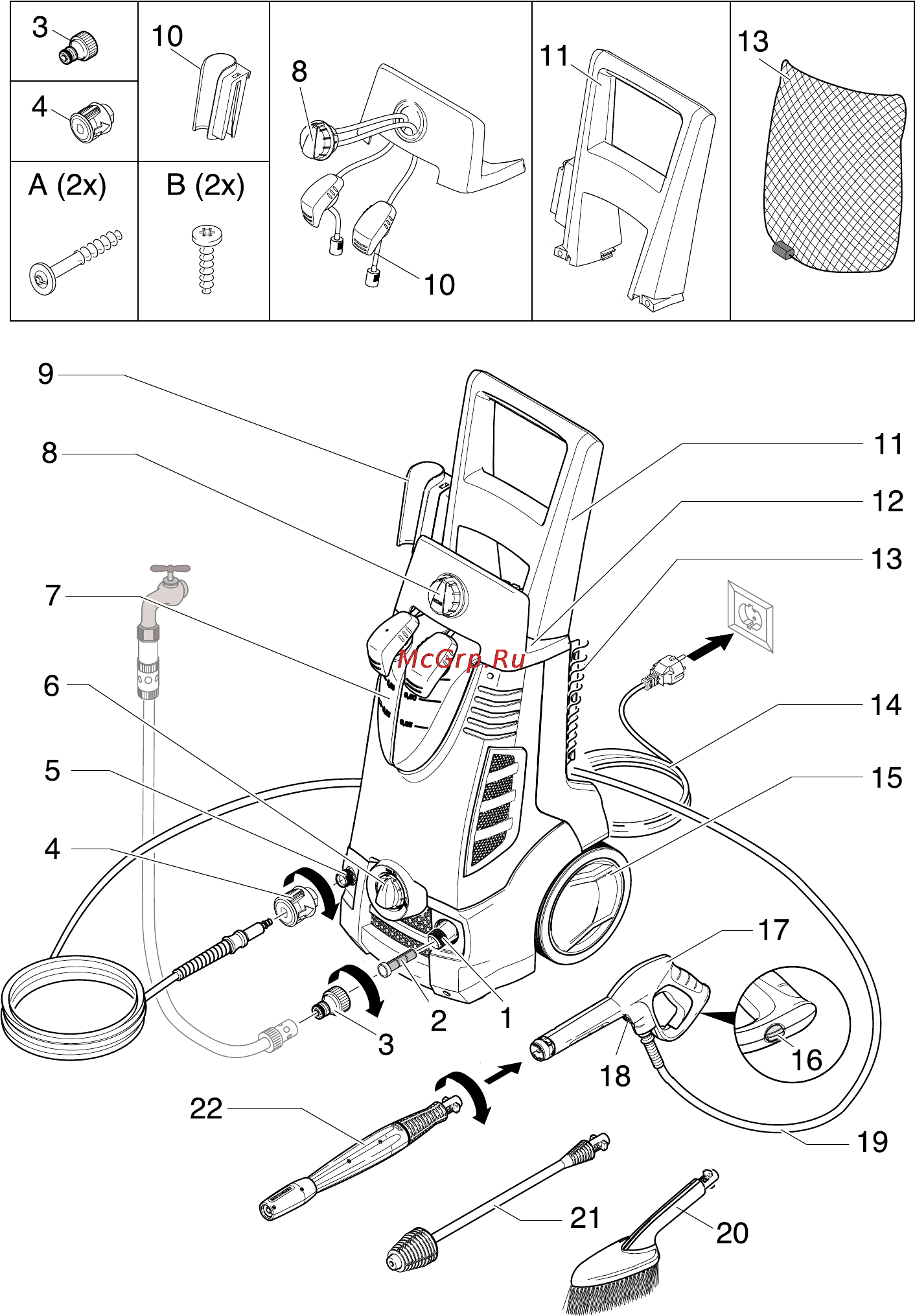 Karcher K 7.280 MD Plus EU Инструкция по эксплуатации онлайн [4/248] 7962