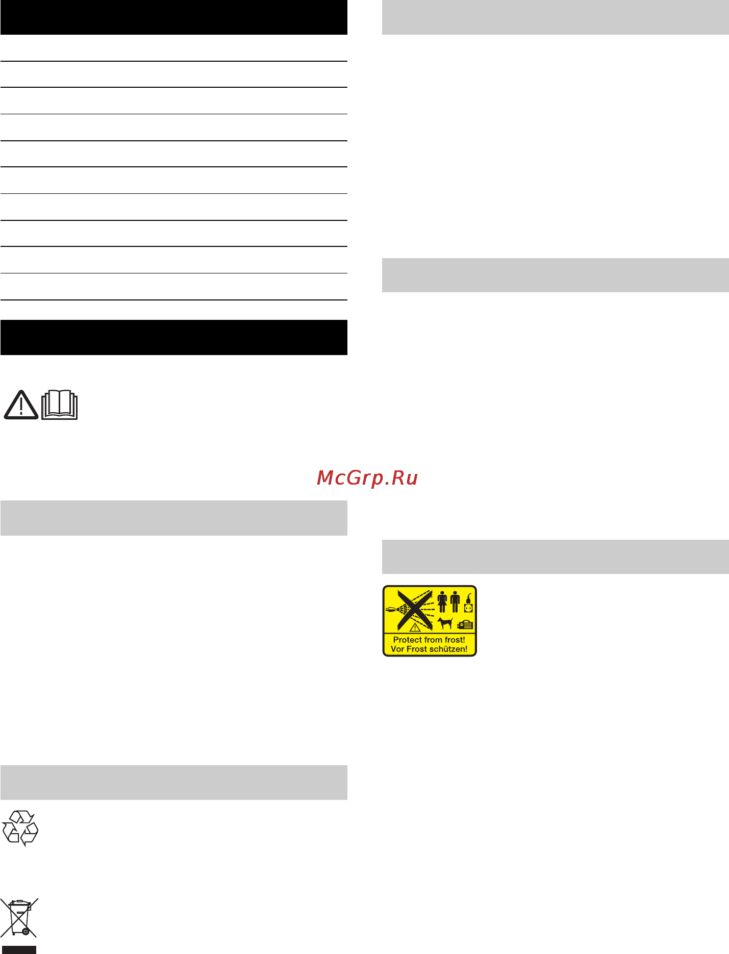 Karcher K 7.280 MD Plus EU [84/248] Allmänna anvisningar