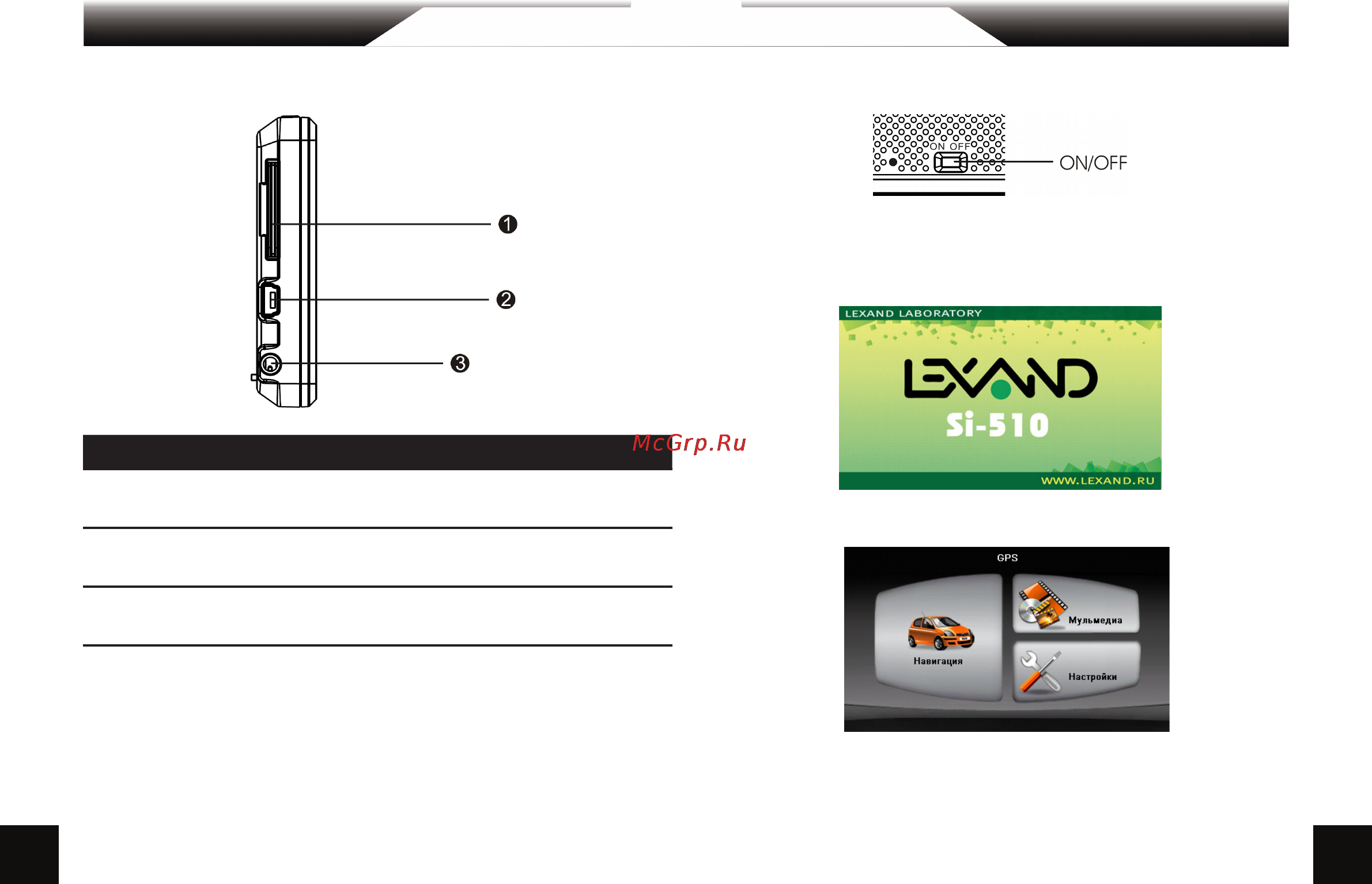 Lexand Si-510 [6/20] 2 первое включение устройства
