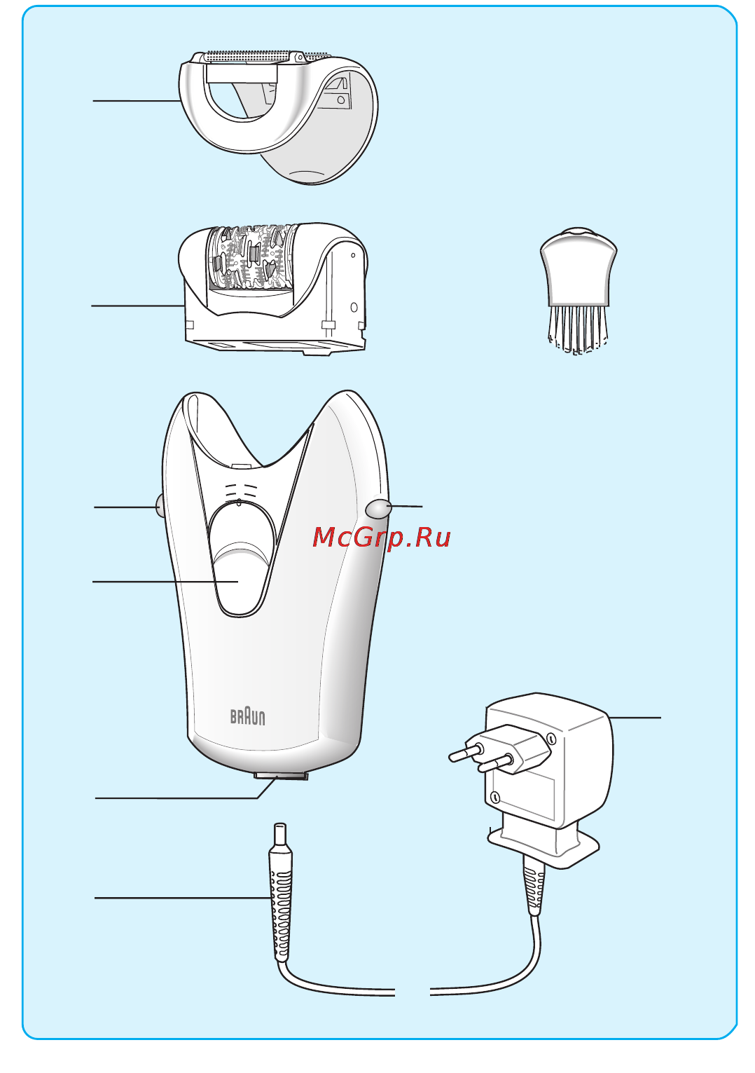 Braun SE3170 Green Инструкция по эксплуатации онлайн [3/11] 7972