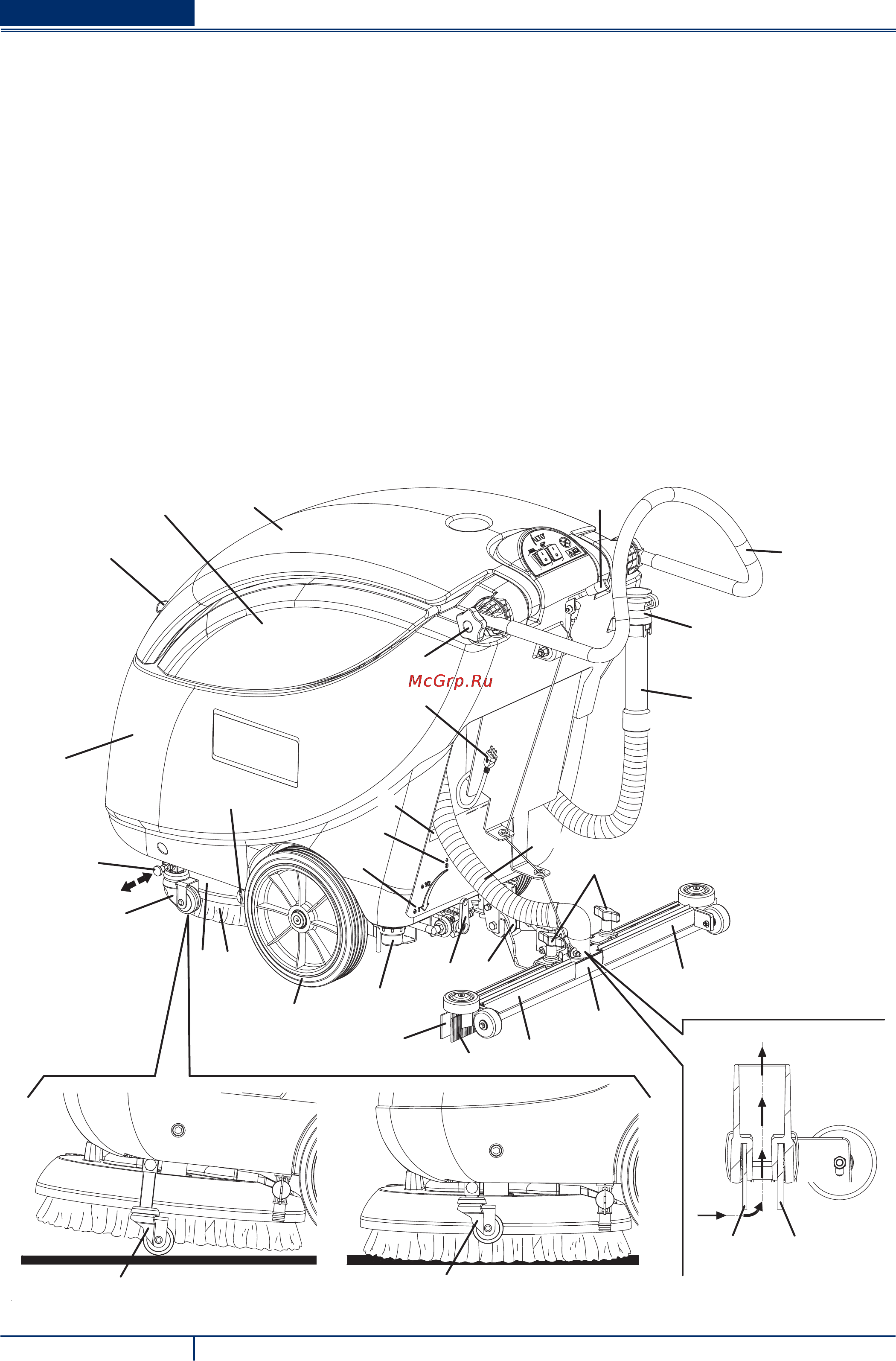 Nilfisk Alto SCRUBTEC 343 E W/BRUSH 908 7119 020 [62/76] Maki ne tanimi