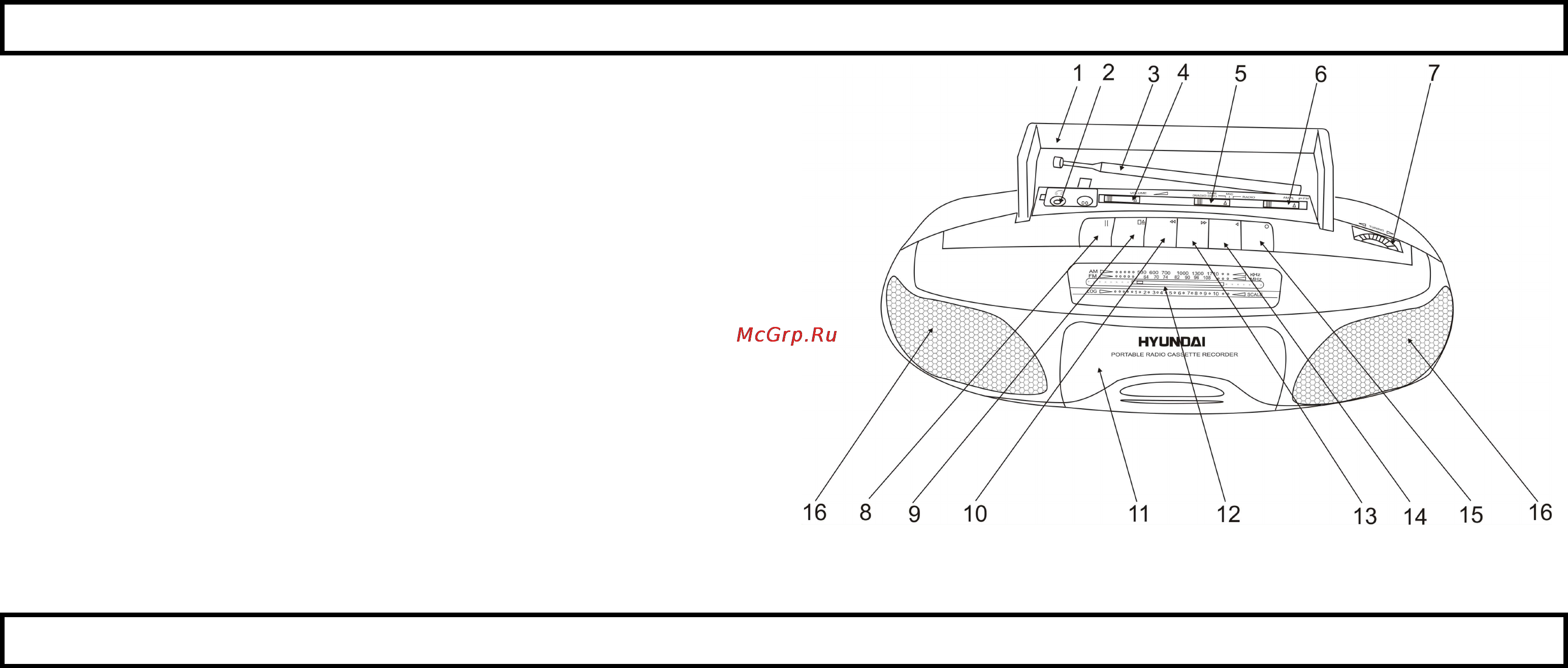 Hyundai H-1205 [2/11] Description