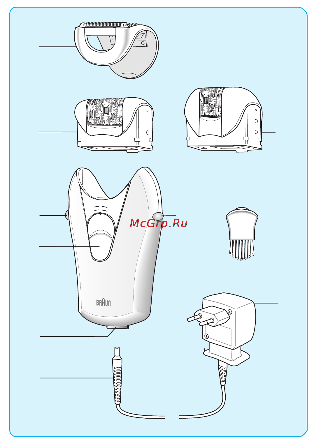 Braun 3370 Инструкция по эксплуатации онлайн [3/9] 7980