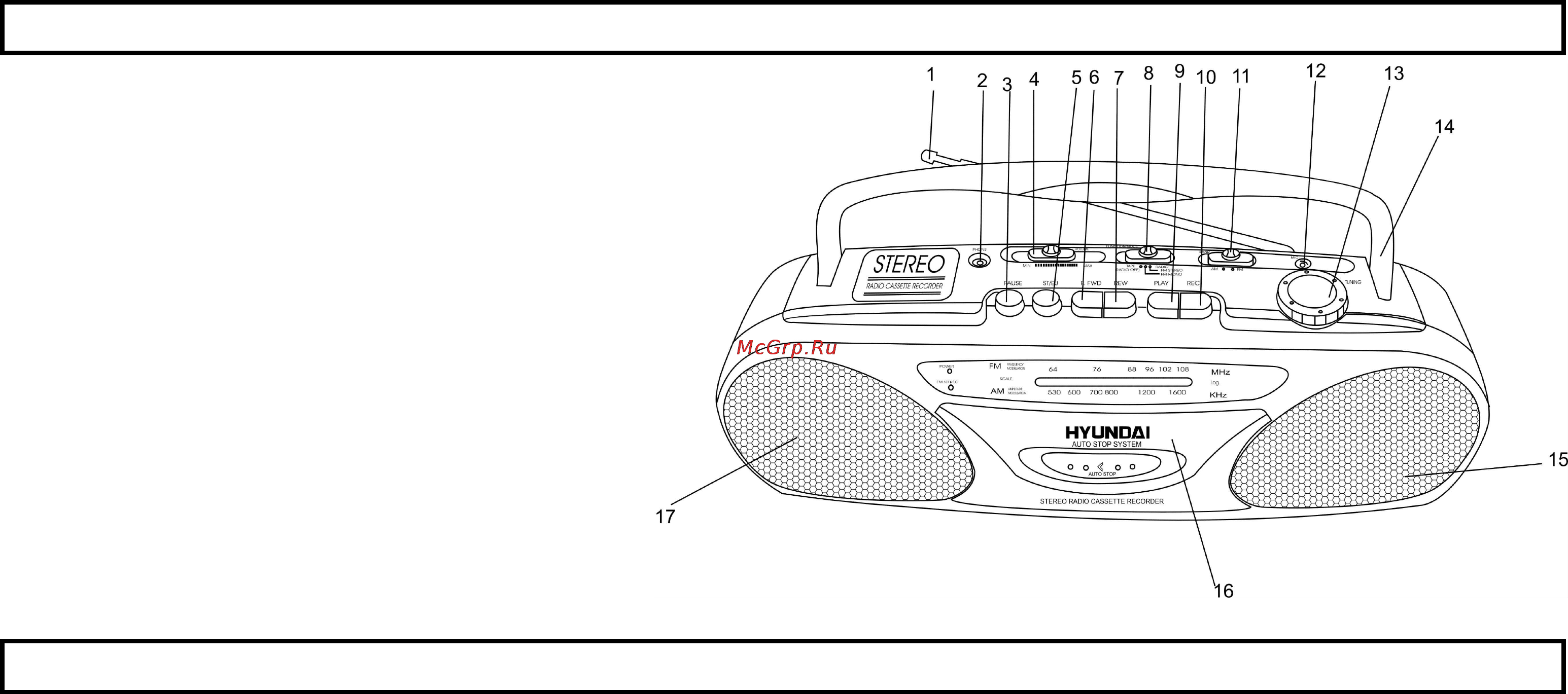 Hyundai H-1203 [2/13] Description
