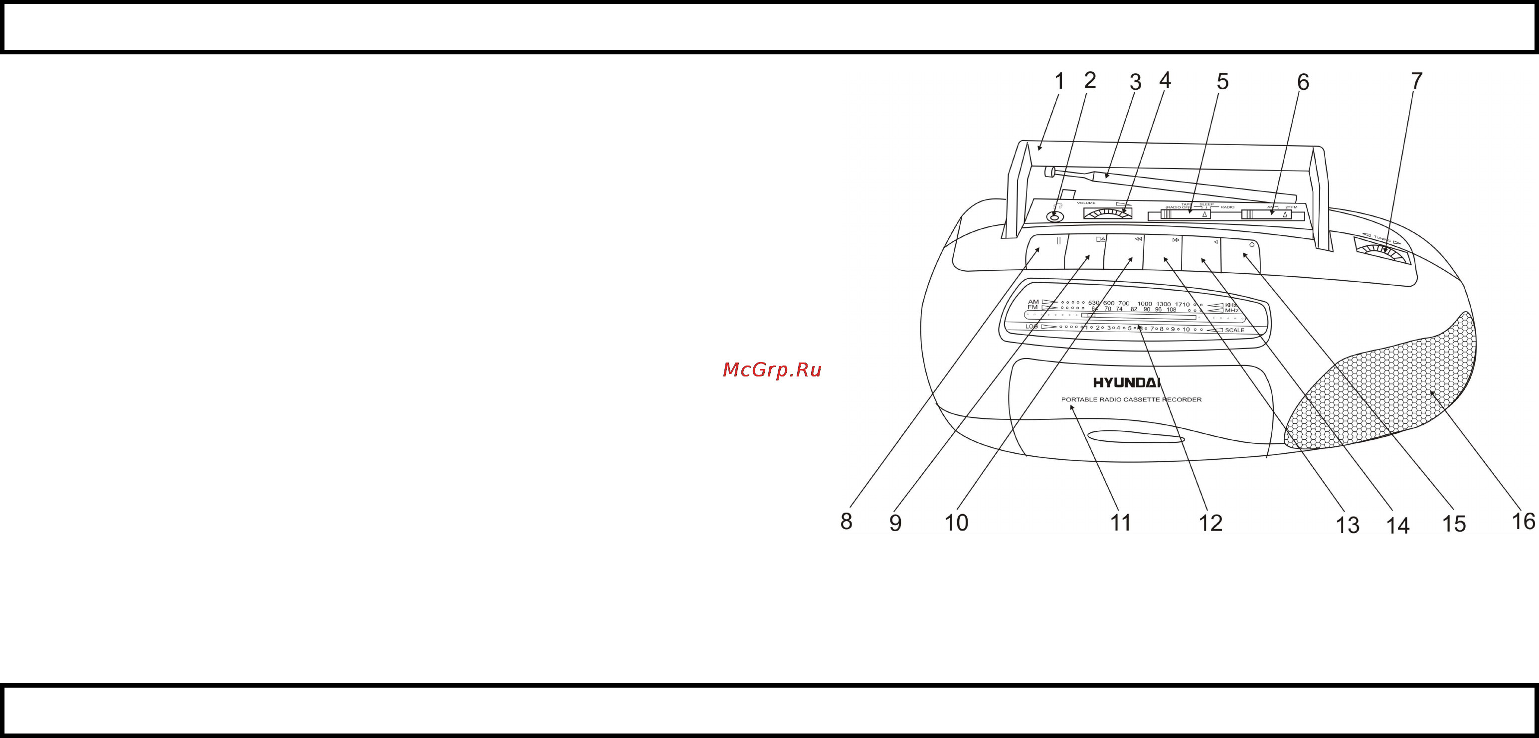 Hyundai H-1005 [2/11] Description