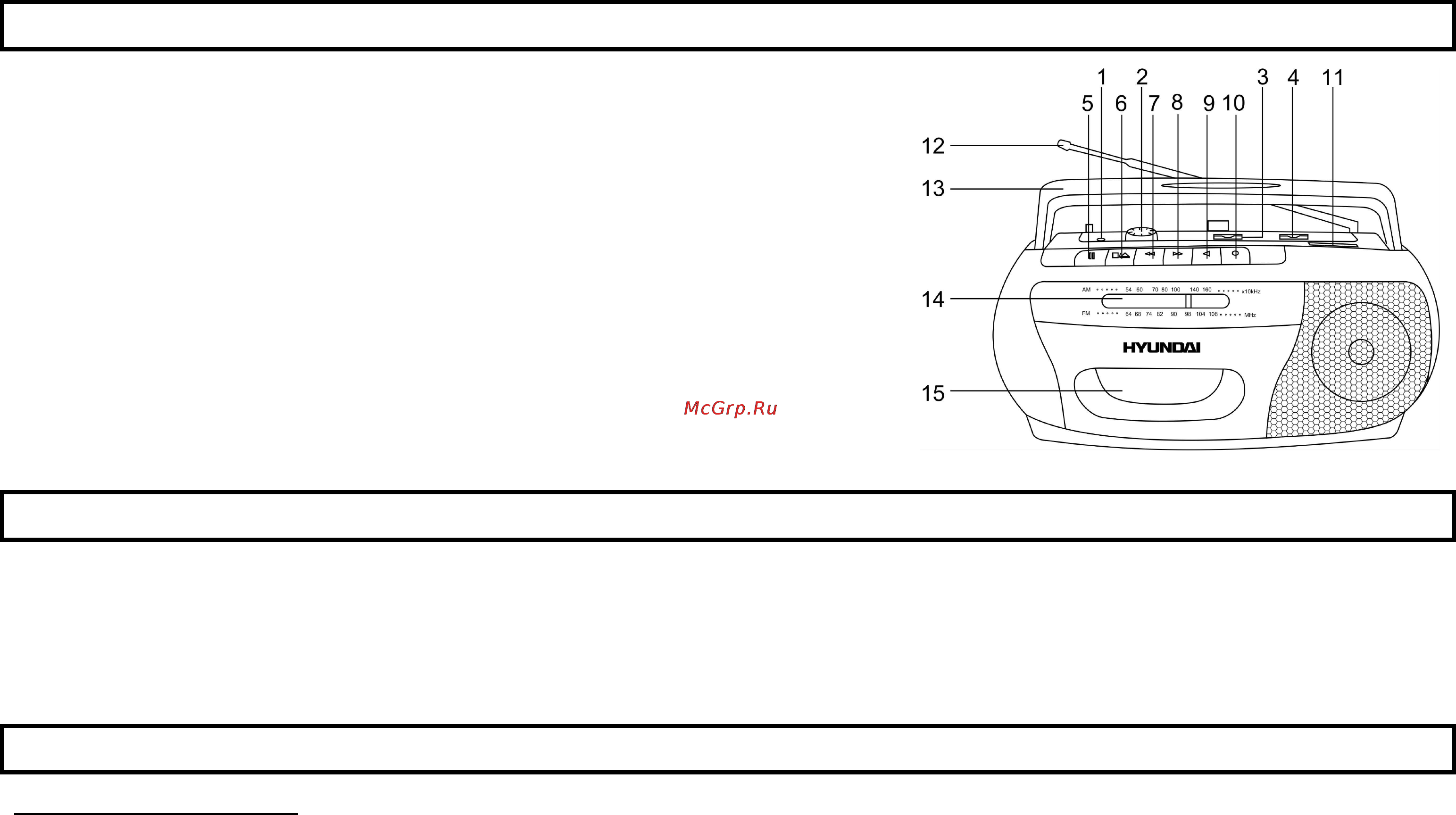 Hyundai H-1004 [2/13] Description