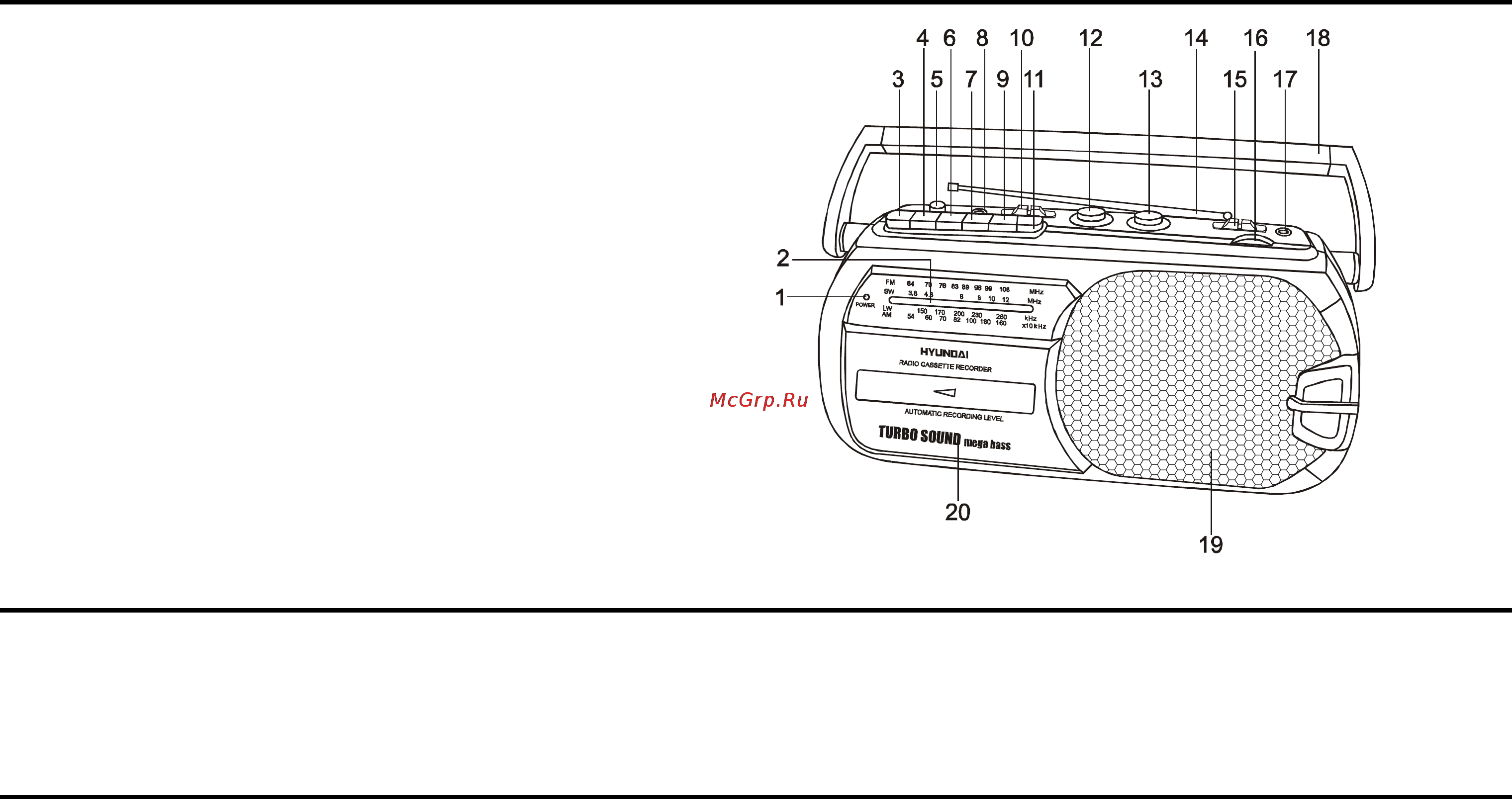 Hyundai H-1002 [2/9] Description