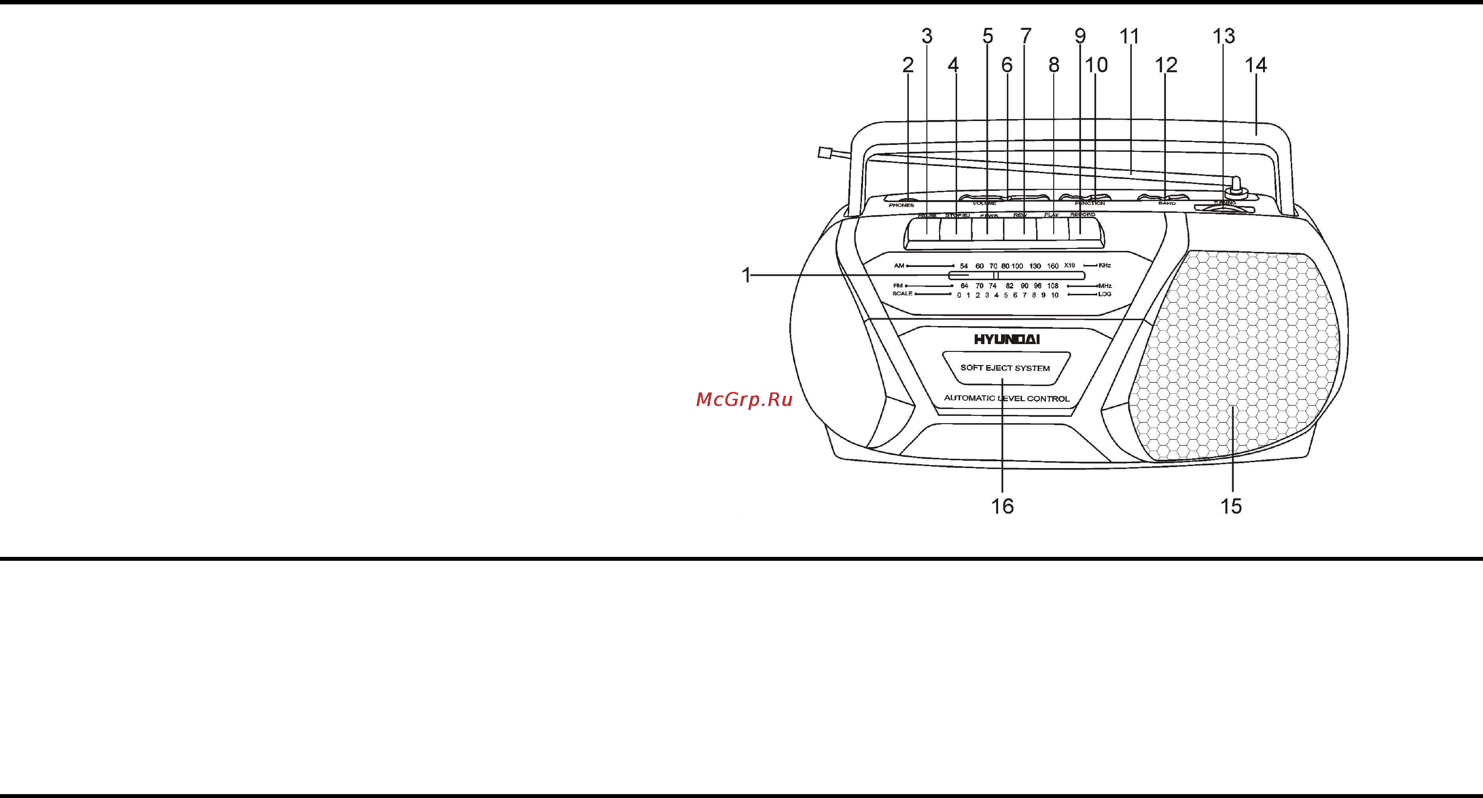 Hyundai H-1001 Инструкция по эксплуатации онлайн [6/9] 8060