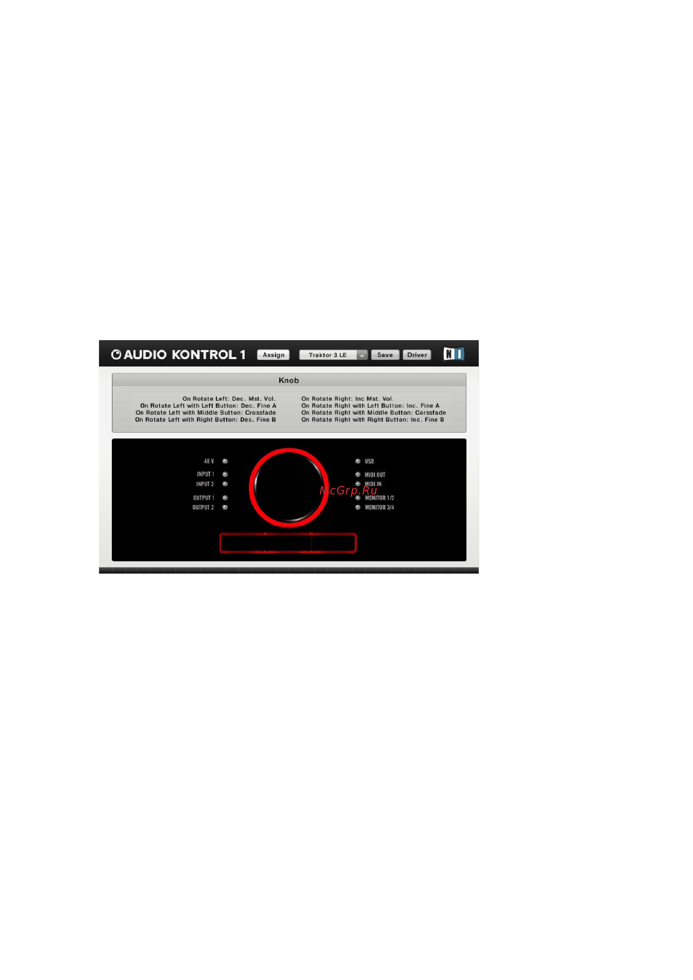 Native Instruments AUDIO KONTROL 1 Инструкция по эксплуатации онлайн [8/20] 8062