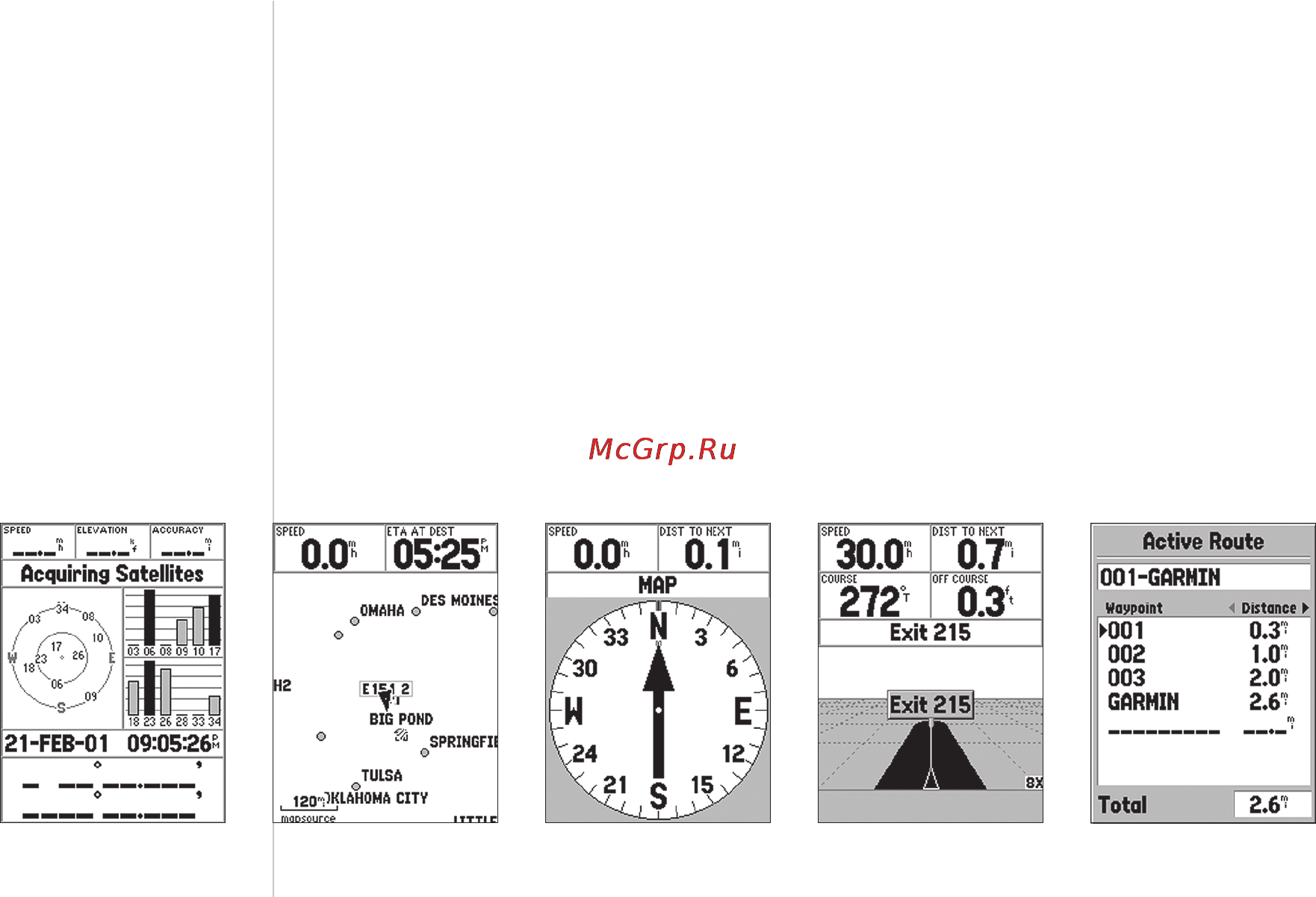 Garmin GPS 76 [10/84] Вводный курс