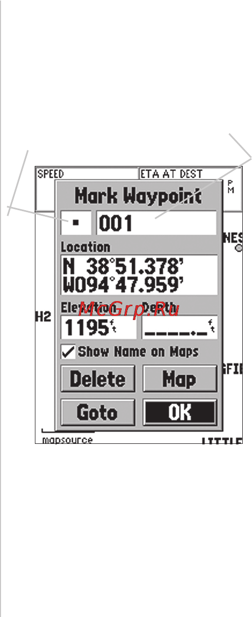 Garmin GPS 76 [13/84] Ввод данных