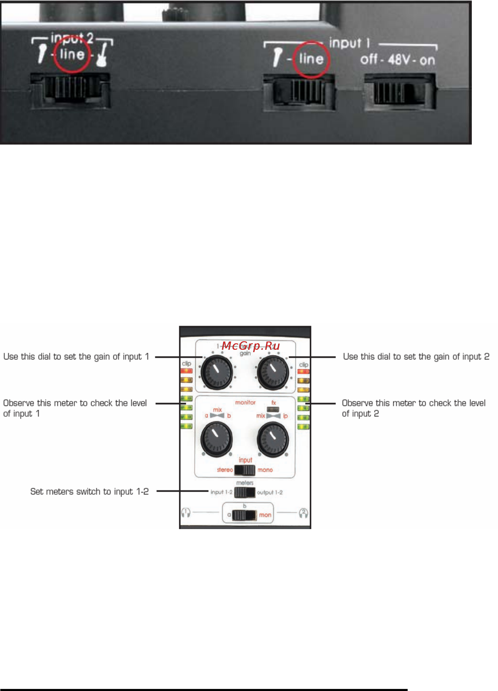 Novation NIO 2/4 [12/40] Использование nio для записи гитары