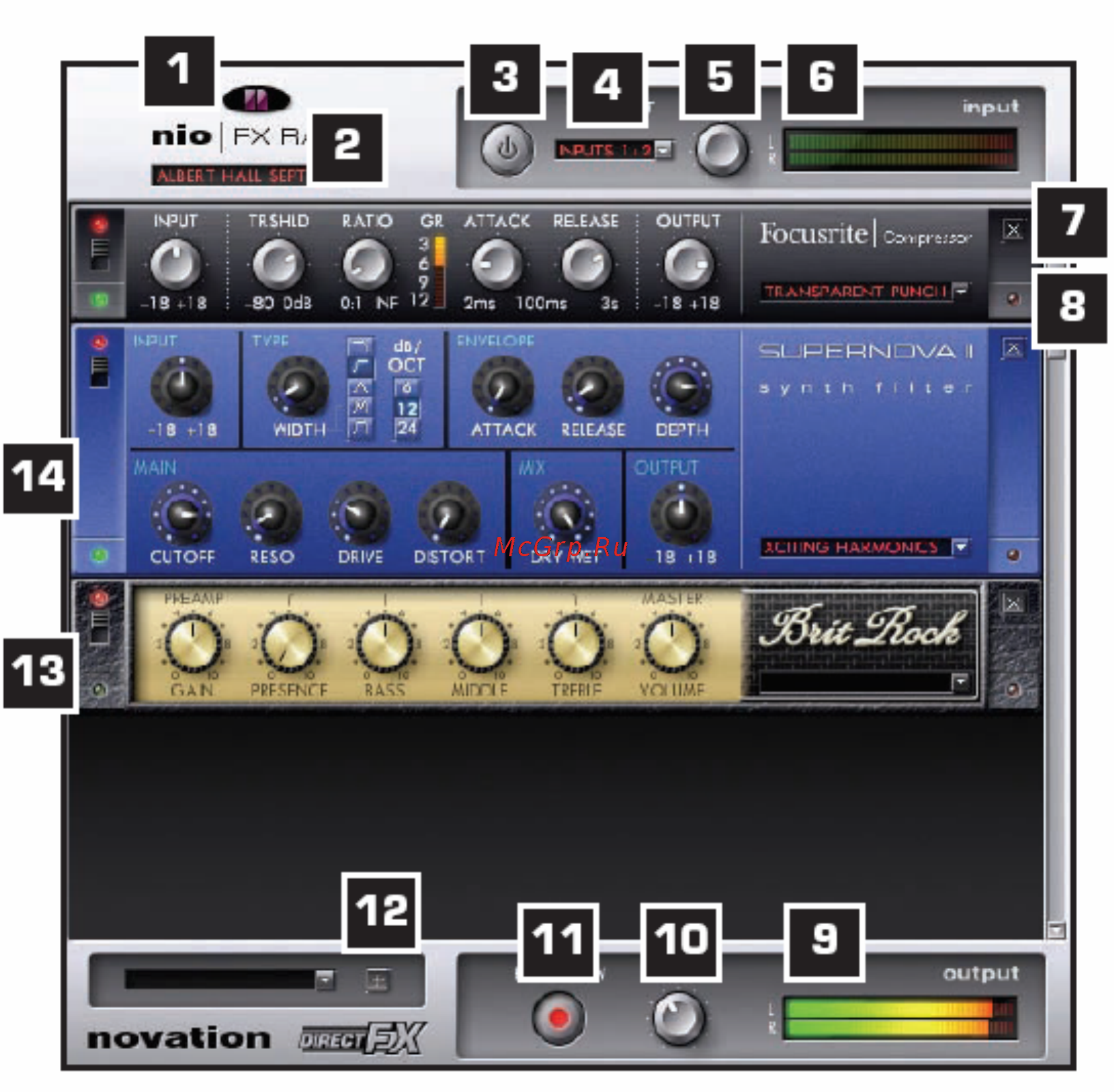 Novation NIO 2/4 Инструкция по эксплуатации онлайн [17/40] 8150
