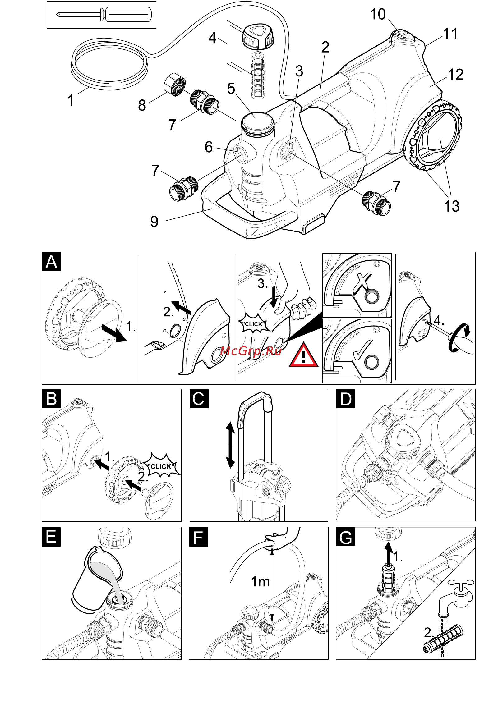 Karcher GP 60 MOBILE CONTROL Инструкция по эксплуатации онлайн [3/106] 8154