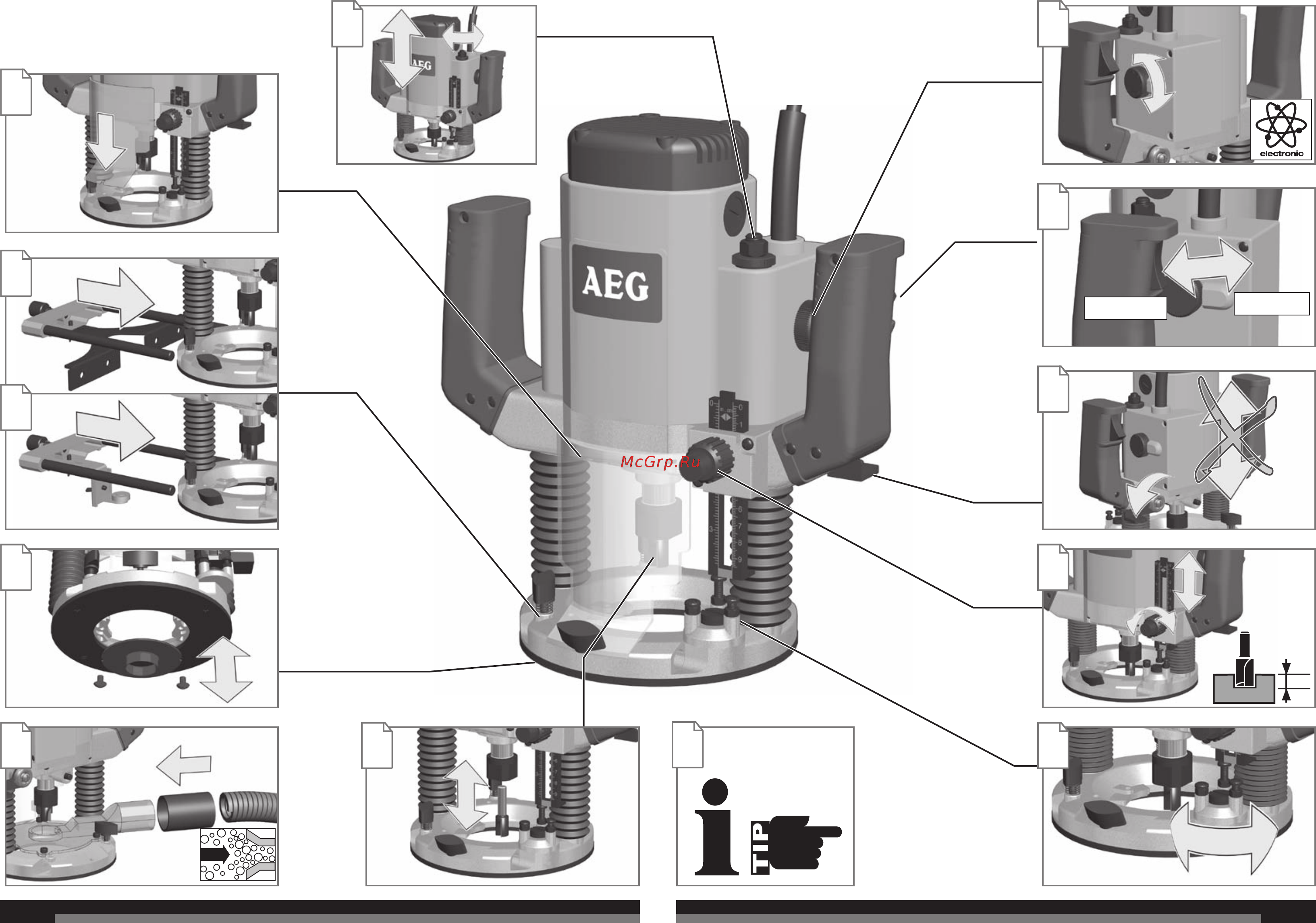 AEG OF 2050 E 403665 [3/39] Stop start