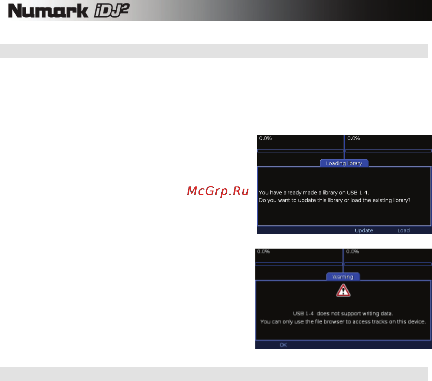 Numark IDJ2 Инструкция по эксплуатации онлайн [22/43] 8185