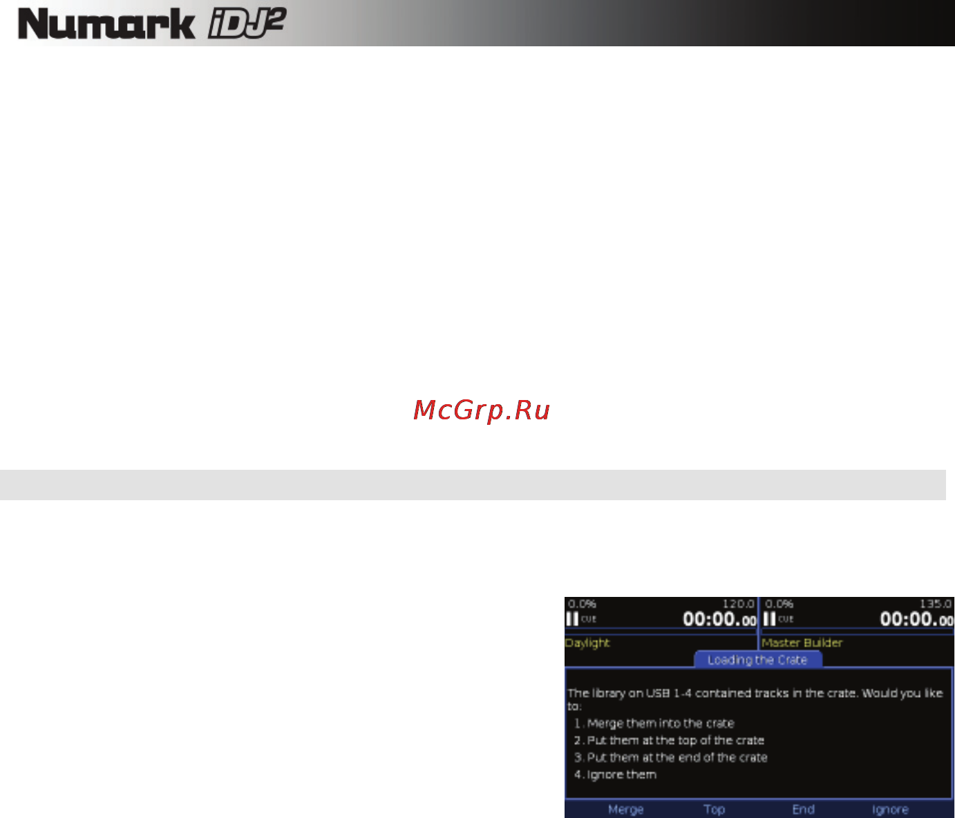 Numark IDJ2 Инструкция по эксплуатации онлайн [28/43] 8185