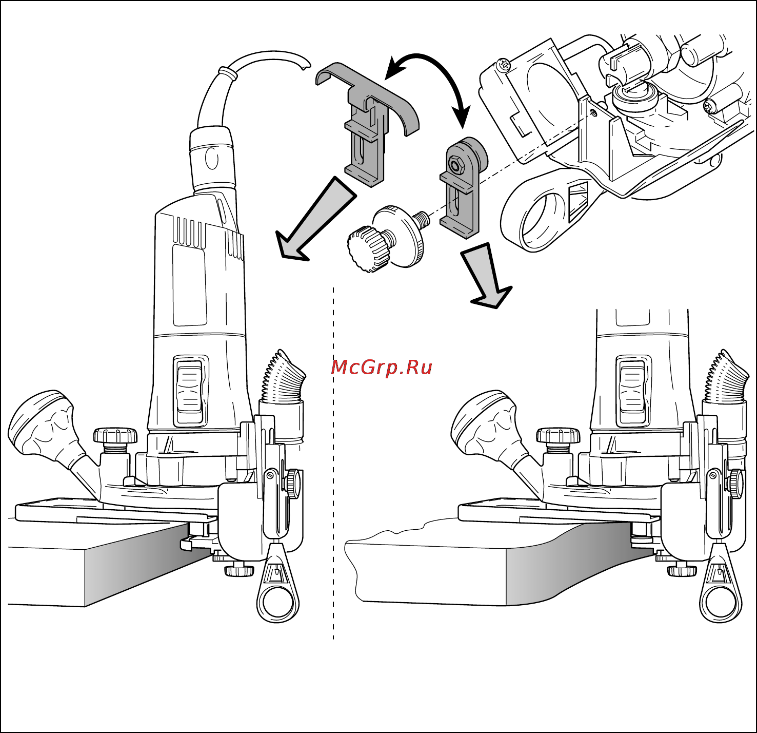 Festool OFK 500 Q-Plus, компл. с фрезой R2 574306 (574357) Инструкция по эксплуатации онлайн [5/46] 8263