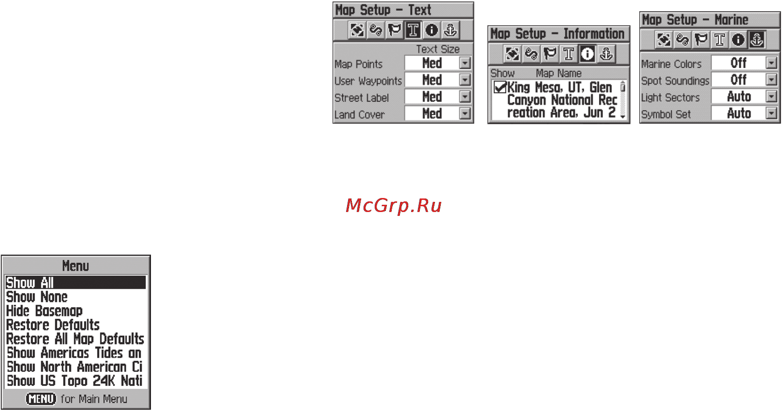 Garmin GPSMAP 60 [62/96] Настройка расчета маршрутов