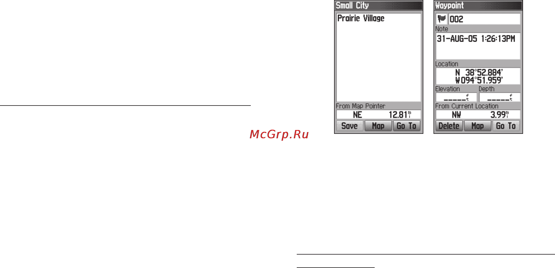 Garmin GPSMAP 60CSx [20/104] Создание путевой точки путем ввода координат