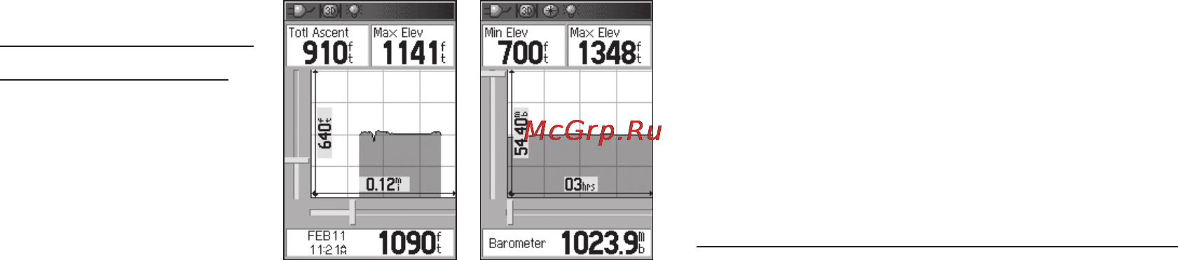 Garmin GPSMAP 60Cx [63/104] Просмотр информации о точках графика