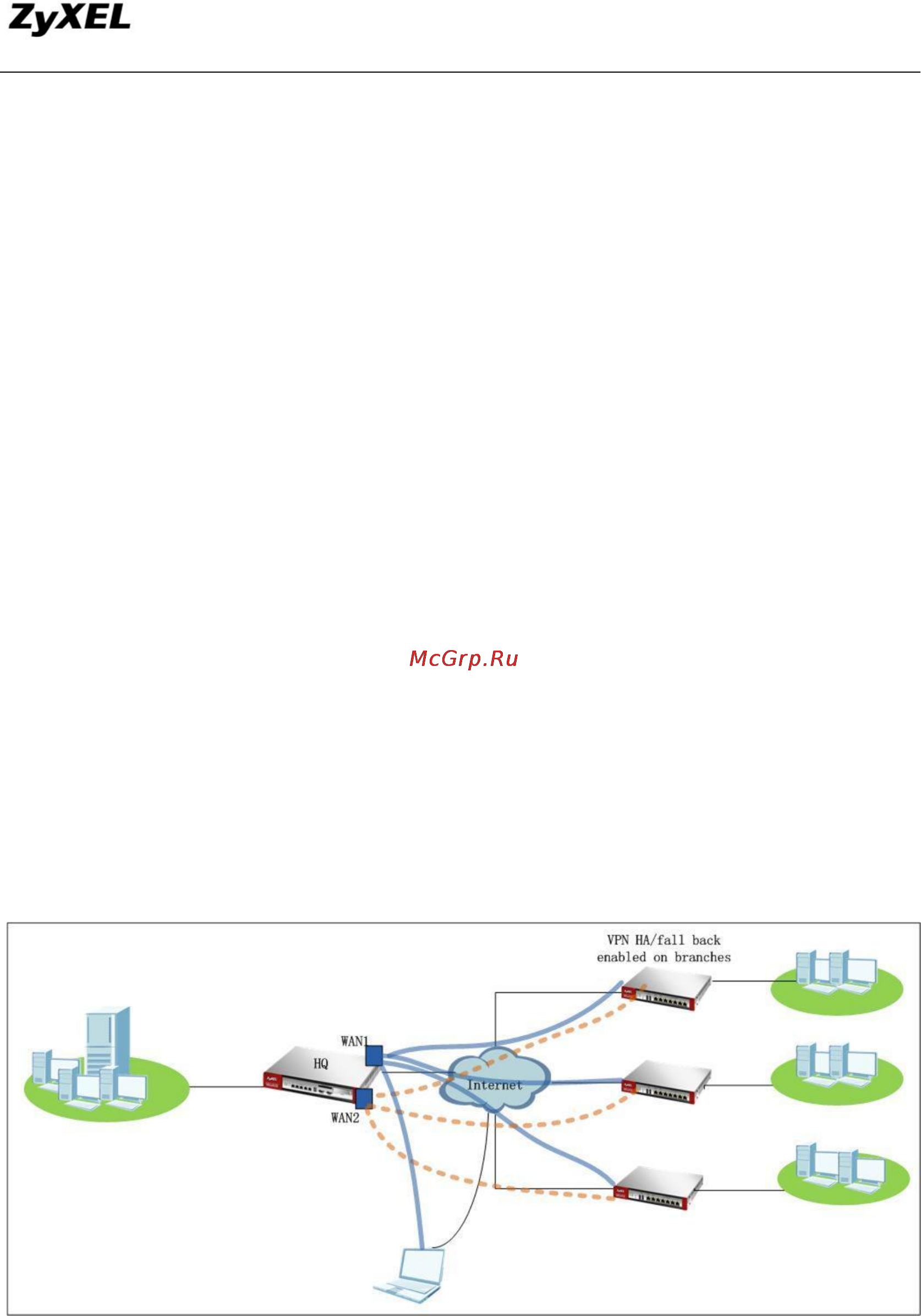 Zyxel ZyWALL USG 2000 [109/185] Ipsec vpn high availability