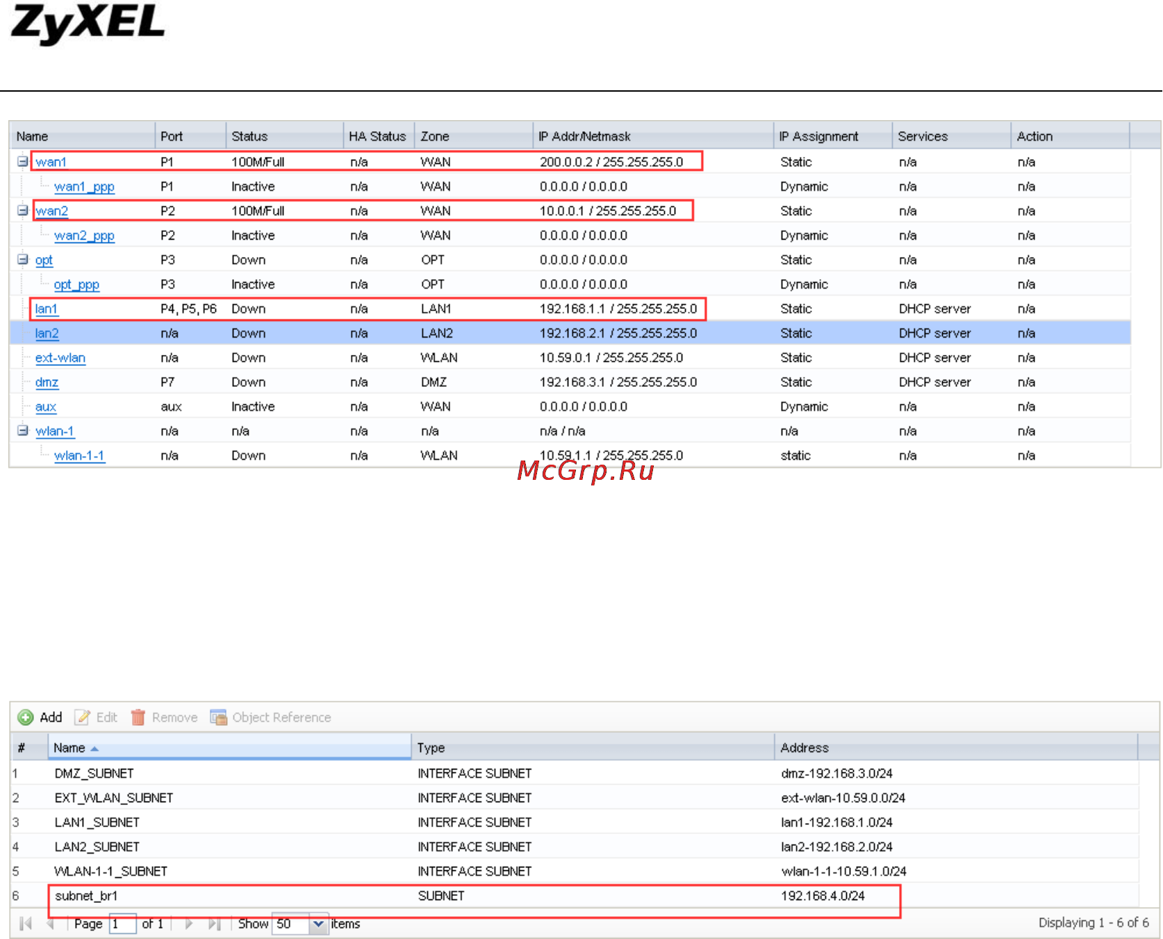 Zyxel ZyWALL USG 2000 [121/185] Zywall usg support notes