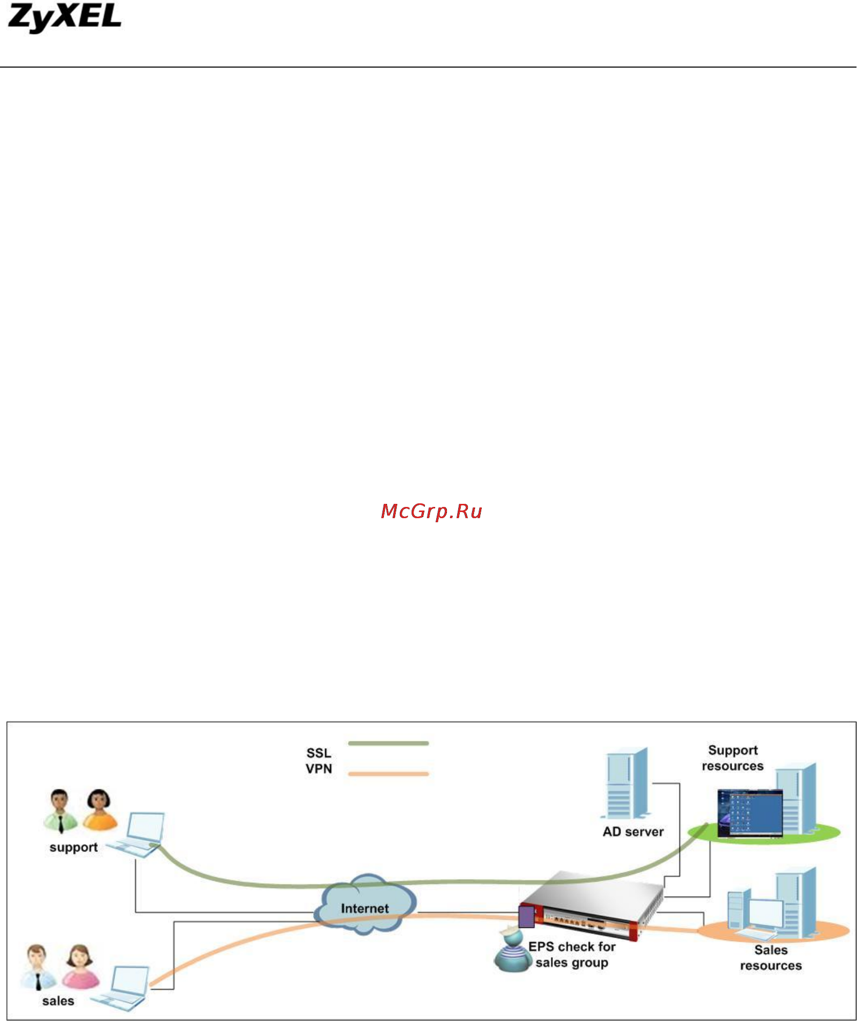 Zyxel ZyWALL USG 50 [72/185] Deploy aaa and eps in ssl vpn