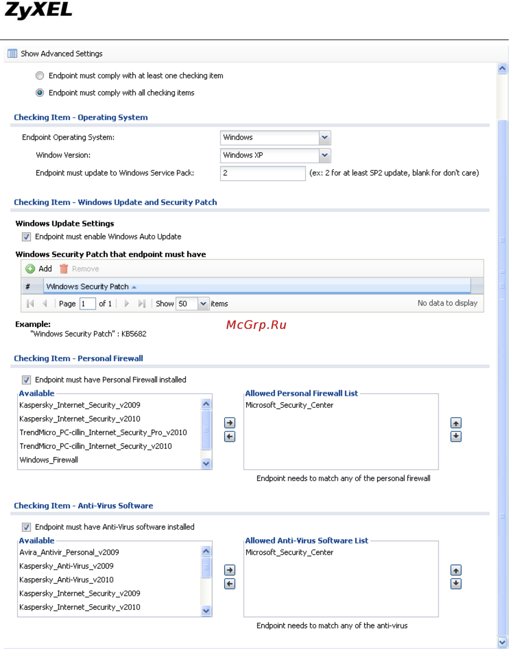 Zyxel ZyWALL USG 300 [86/185] Zywall usg support notes