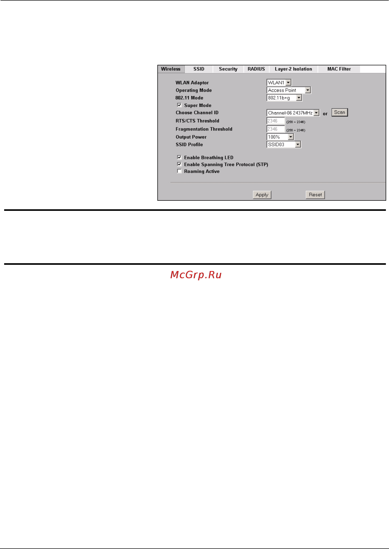Zyxel NWA-3500 [39/130] Wlan adapto
