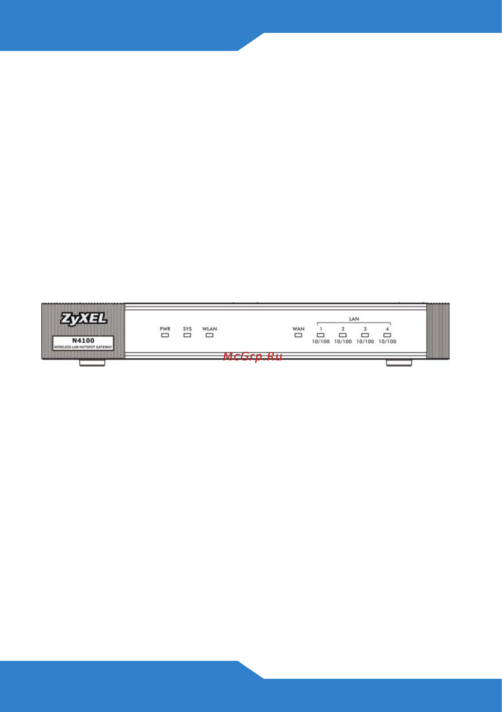 Zyxel N4100 [20/140] Die bedeutung der led anzeigen