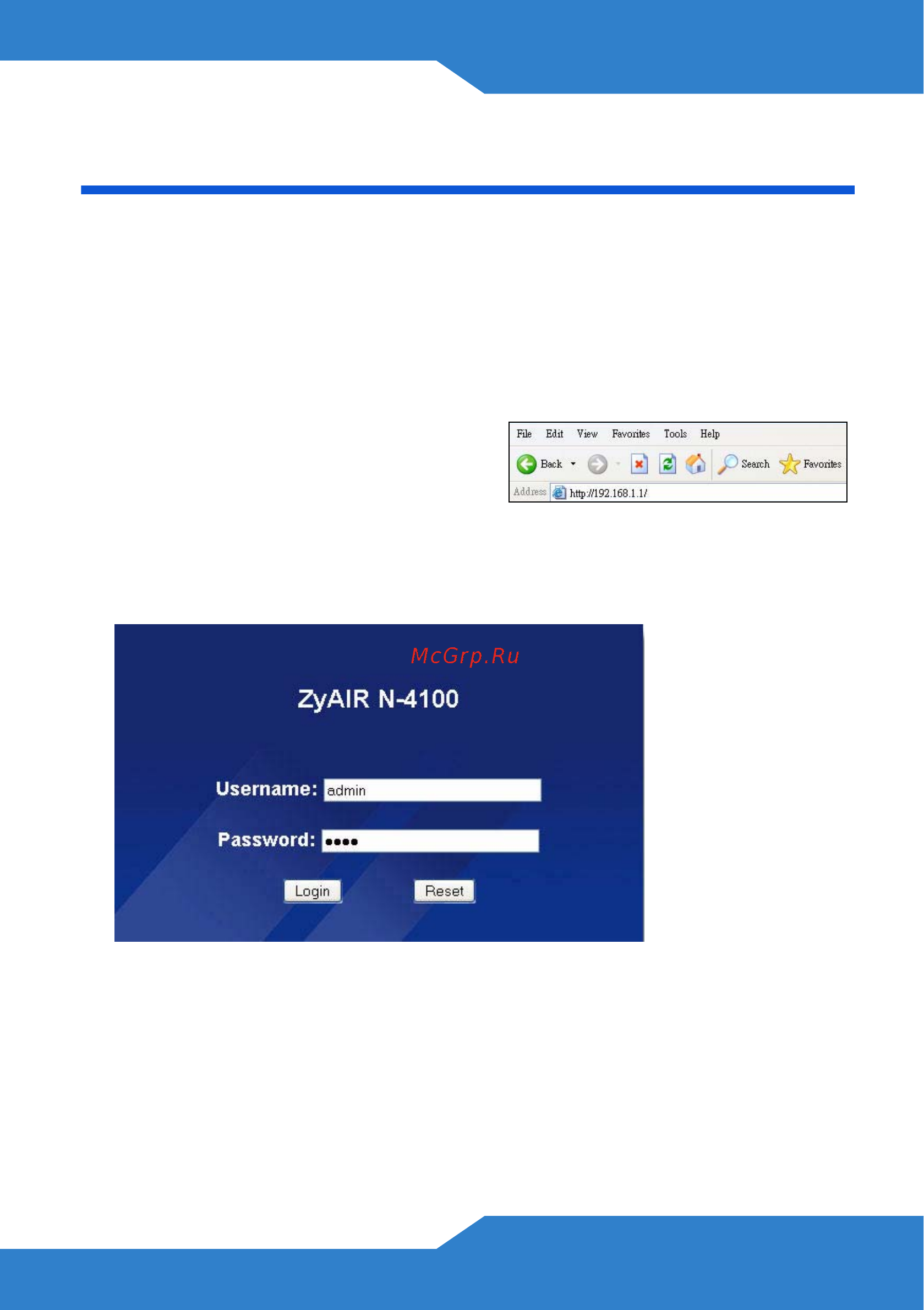 Zyxel N4100 [75/140] Strumento di configurazione web