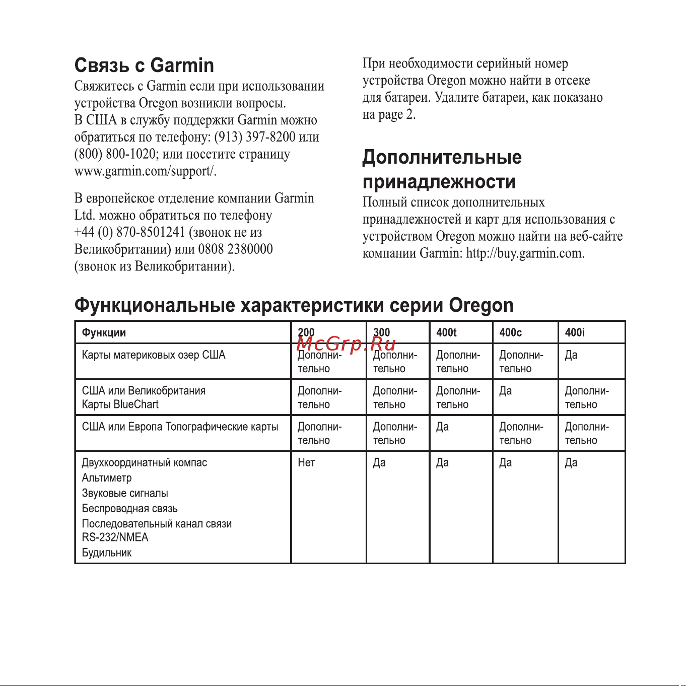 Garmin Oregon 450 Инструкция по эксплуатации онлайн [4/52] 8385