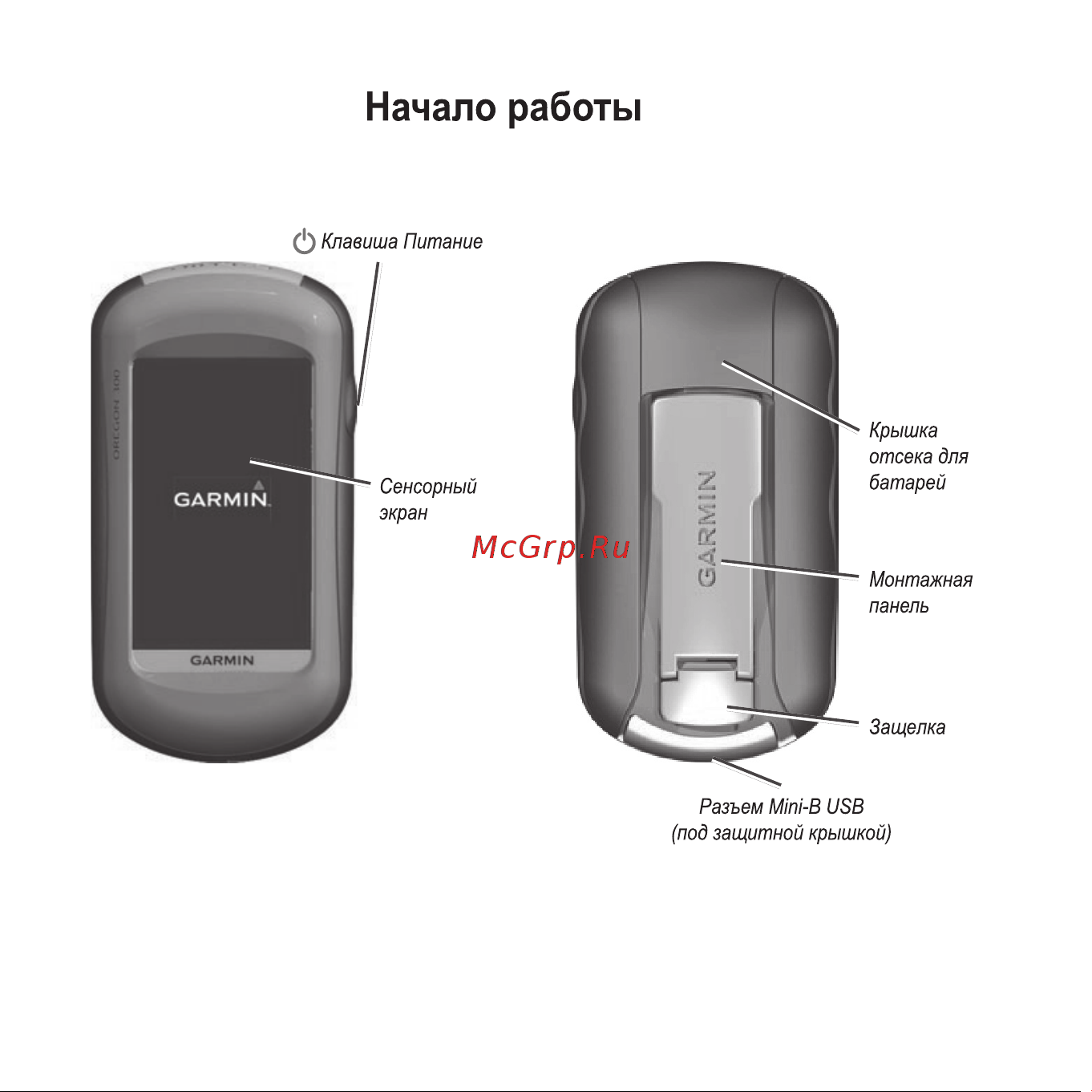 Garmin Oregon 450 Инструкция по эксплуатации онлайн [7/52] 8385