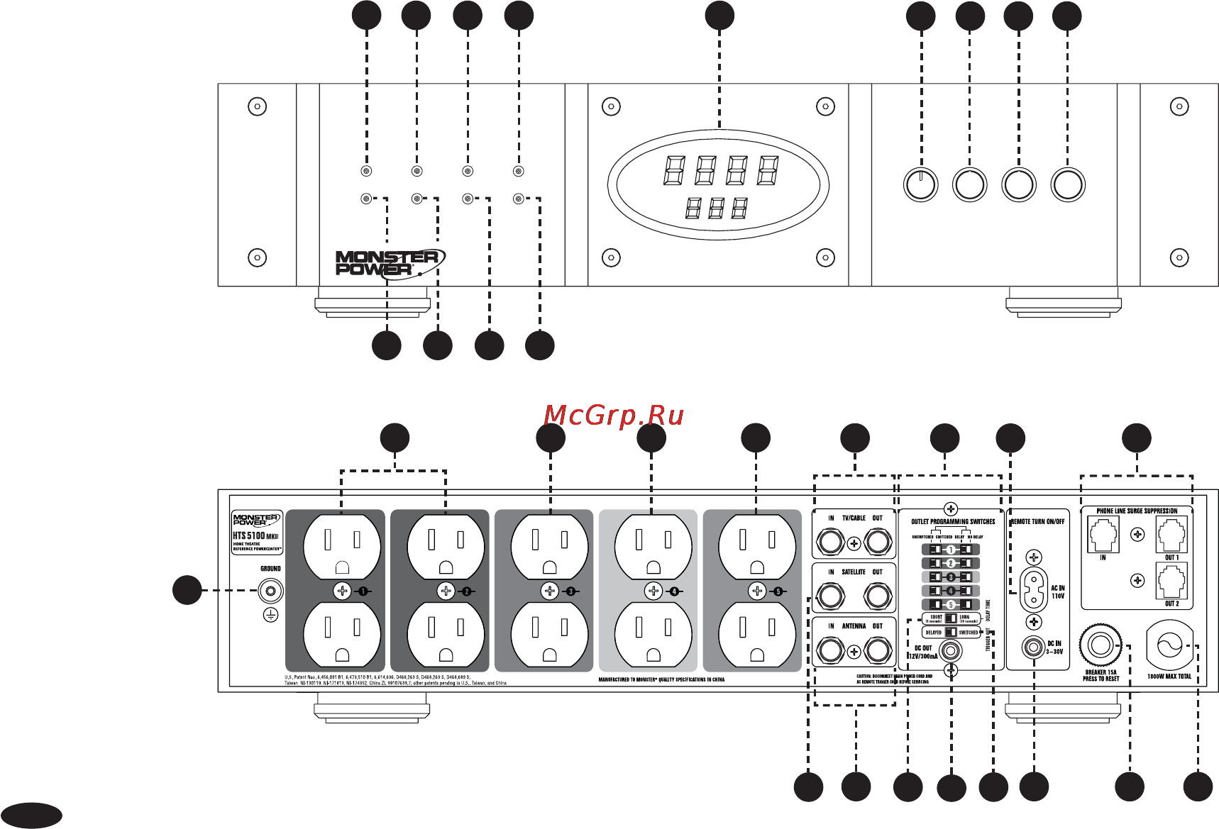 Monster MP HTS 5100 DE [11/57] Monster hts 5100 mkii powercenter features
