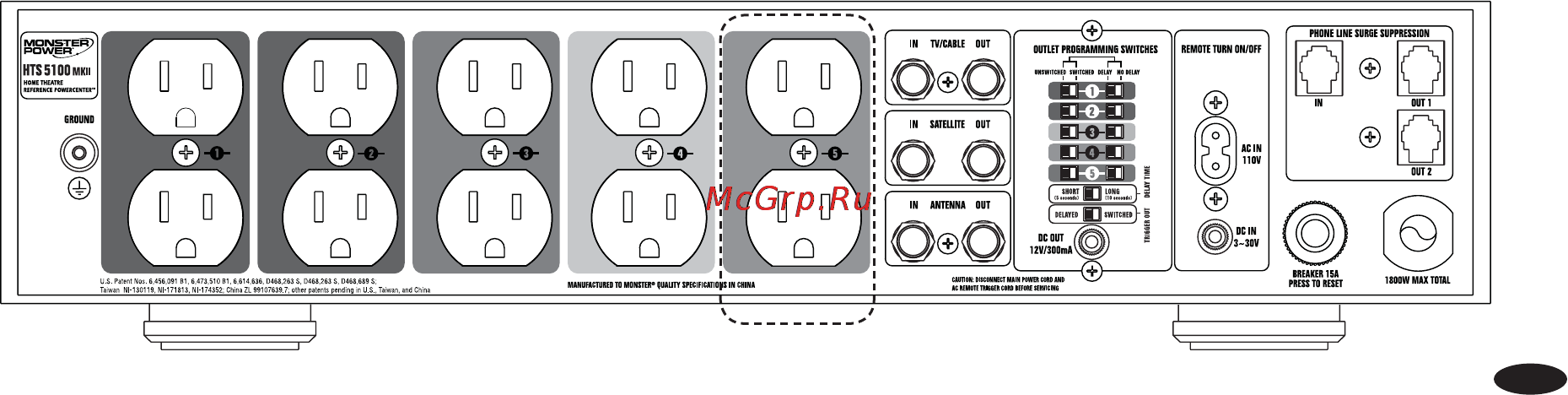 Monster MP HTS 5100 DE [46/57] Guide de branchement
