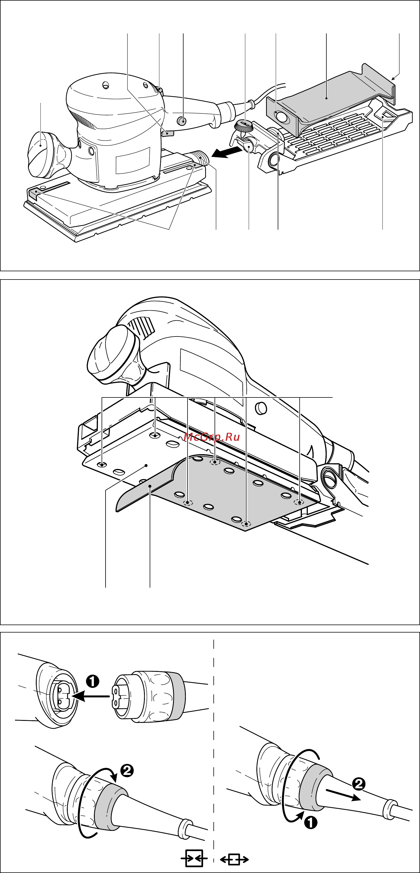 Festool Rutscher RS 200 Q 567764 Инструкция по эксплуатации онлайн [4/62] 8445