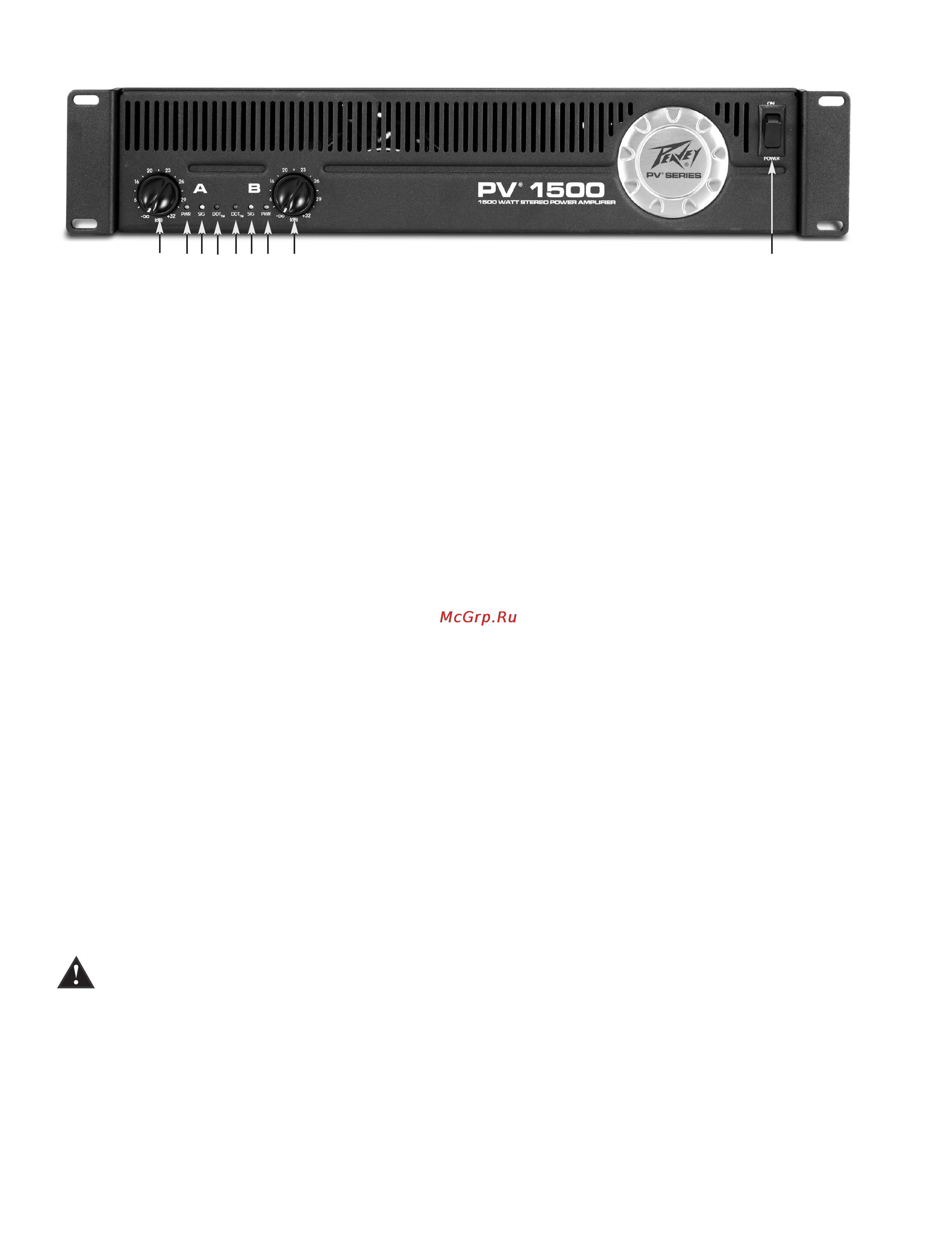 Peavey PV2600 [32/40] 2 3 4 4 3 2 1 5