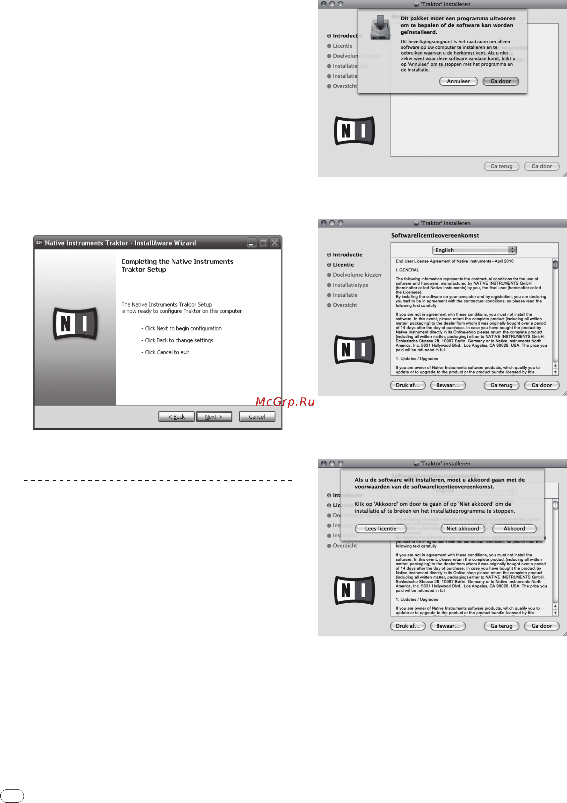Pioneer DDJ-T1 DJ [38/128] Omtrent de installatieprocedure macintosh