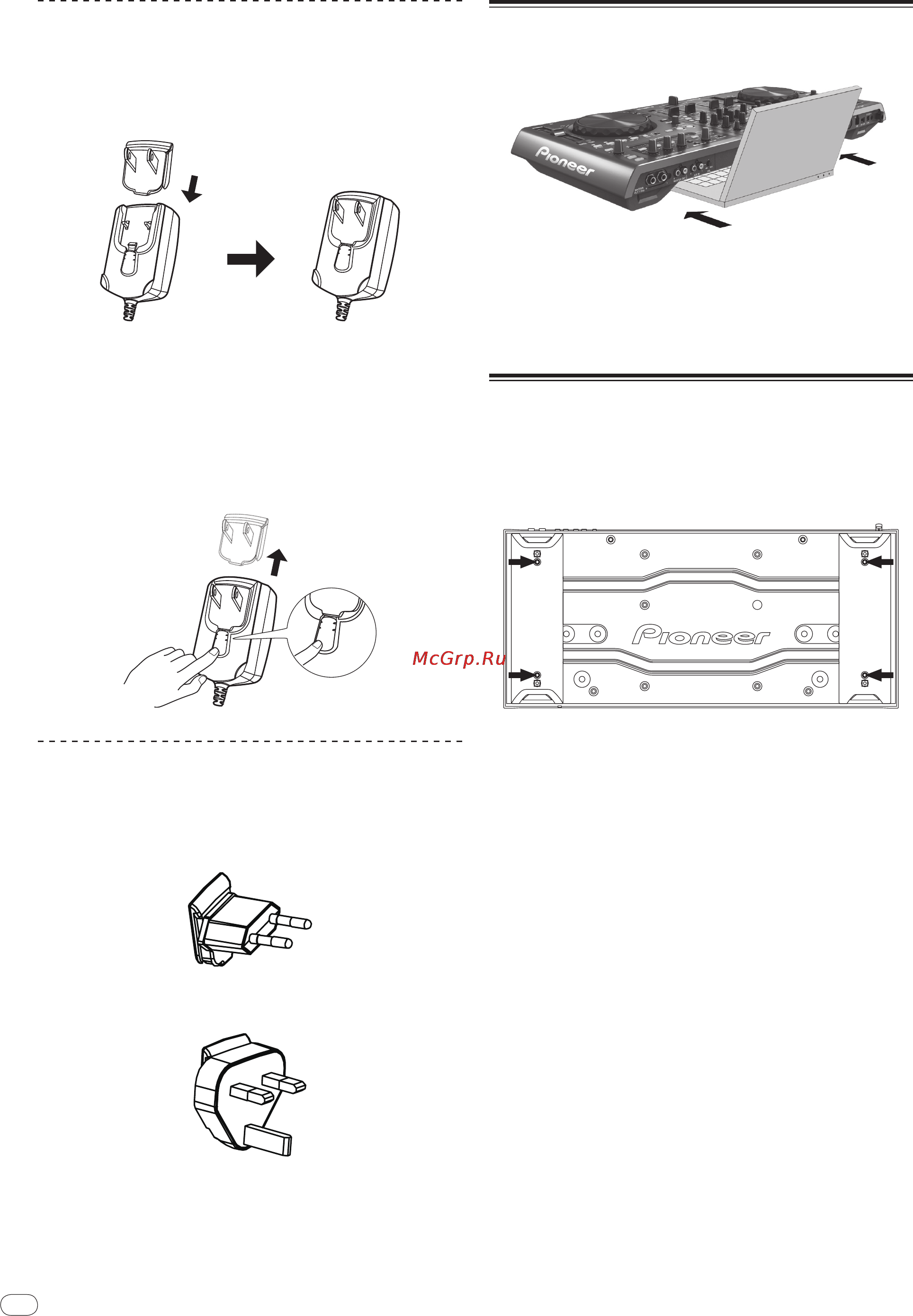 Pioneer DDJ-T1 DJ [98/128] Использование laptop dock