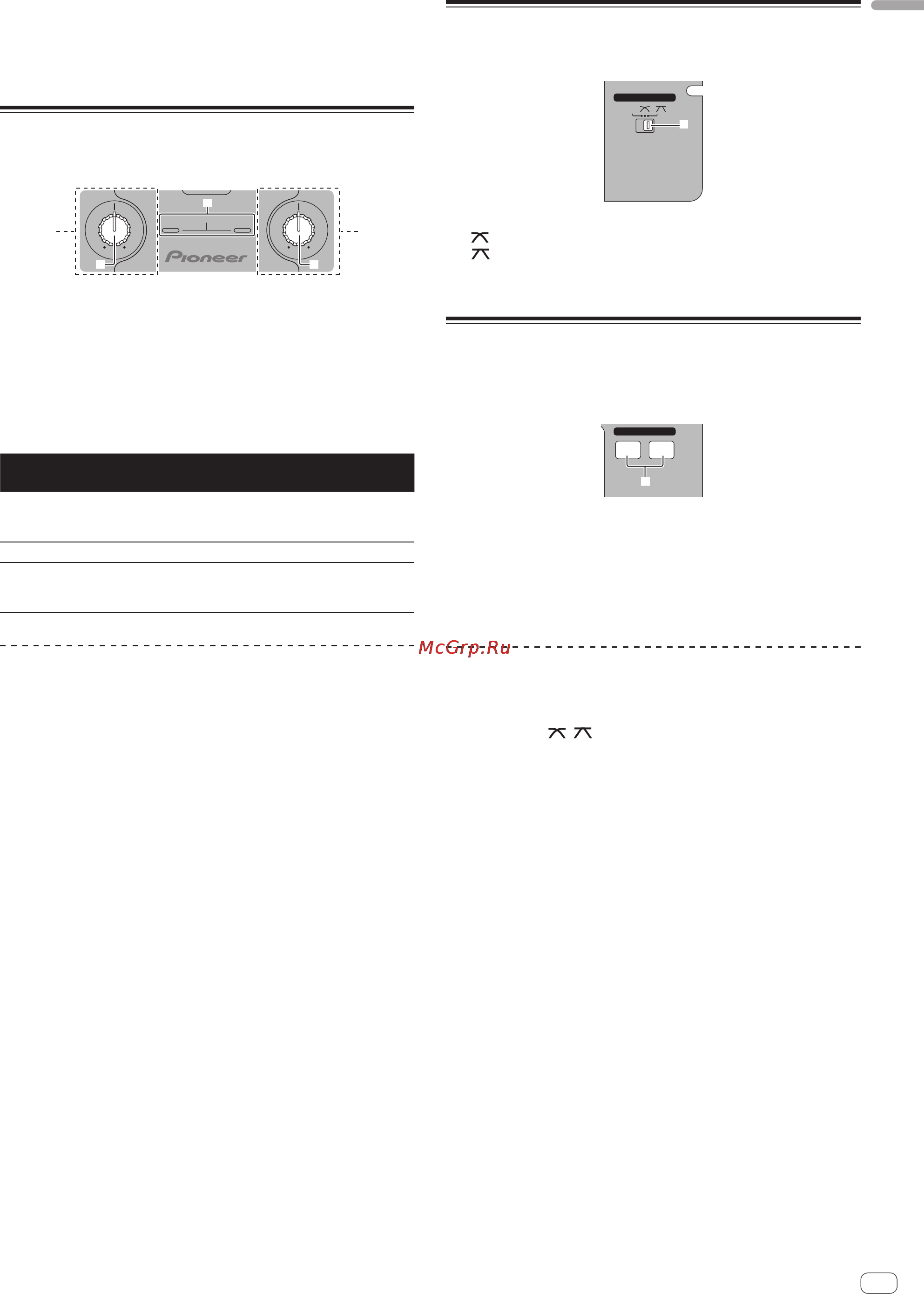 Pioneer DJM-250-K [11/100] Selecting the crossfader s curve characteristics crossfader section