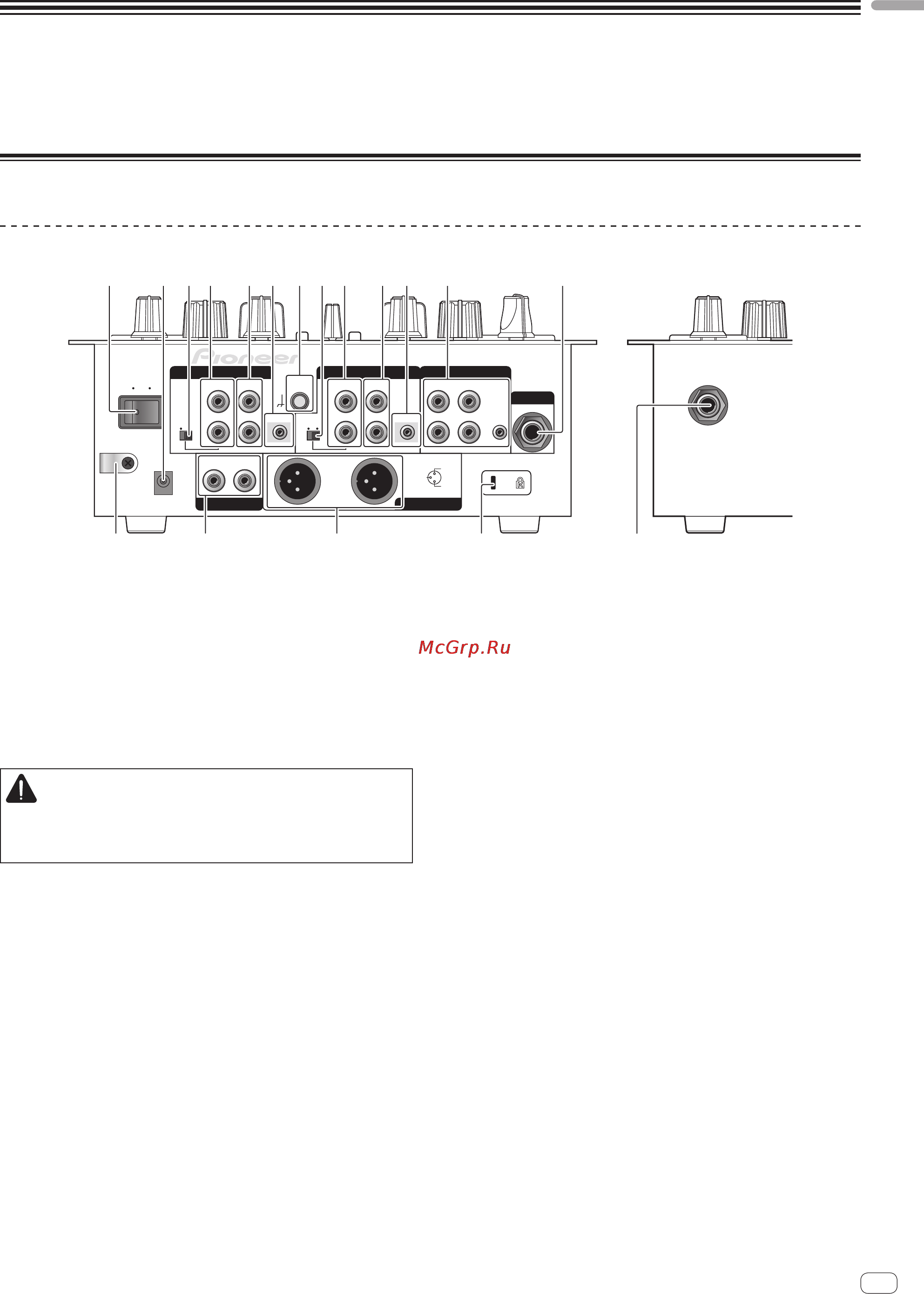 Pioneer DJM-250-K [5/100] Connections