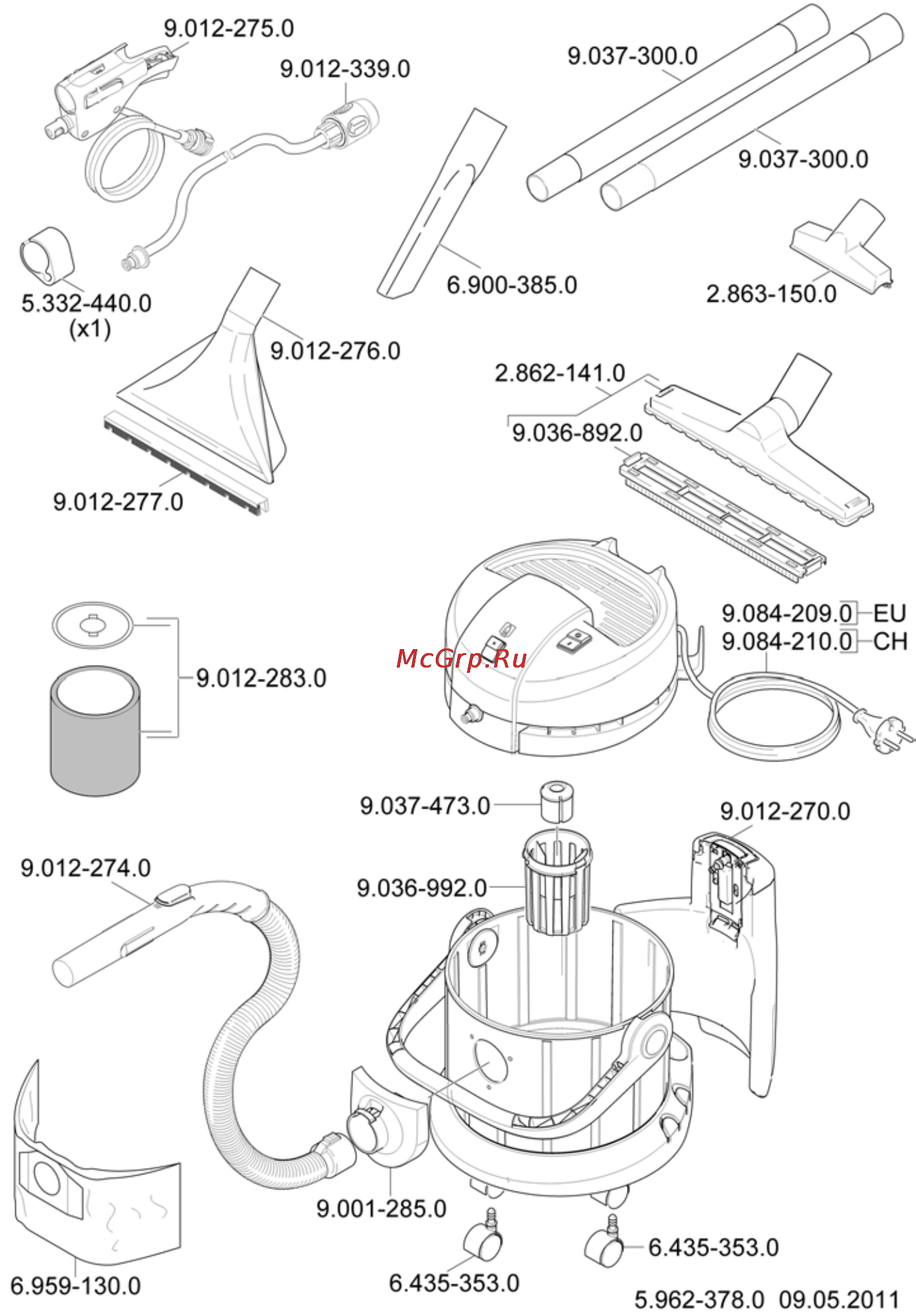 Karcher SE 4001 Инструкция по эксплуатации онлайн [201/202] 8665