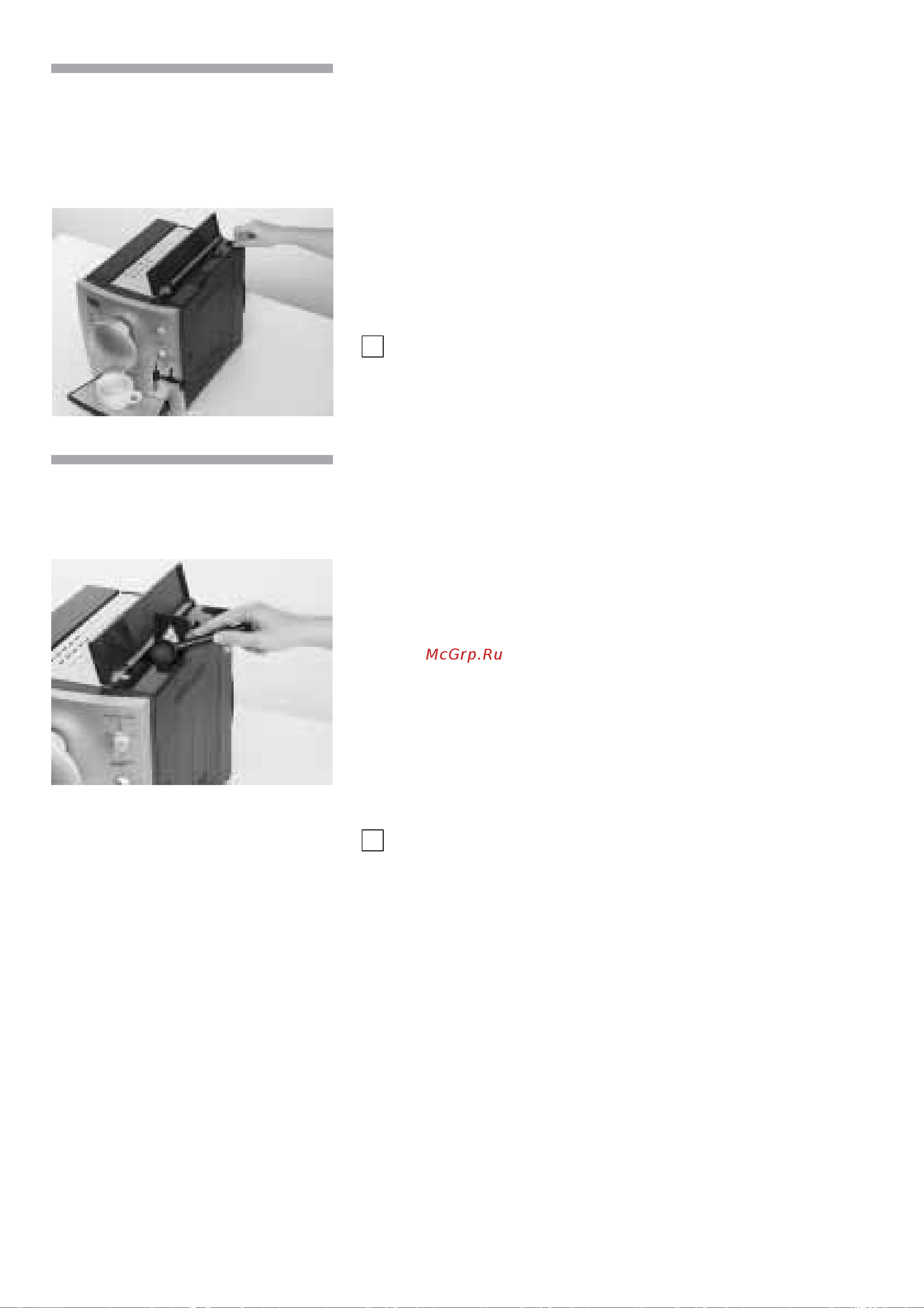 Siemens TK 64… [35/149] Bruk espresso kaffe pulver