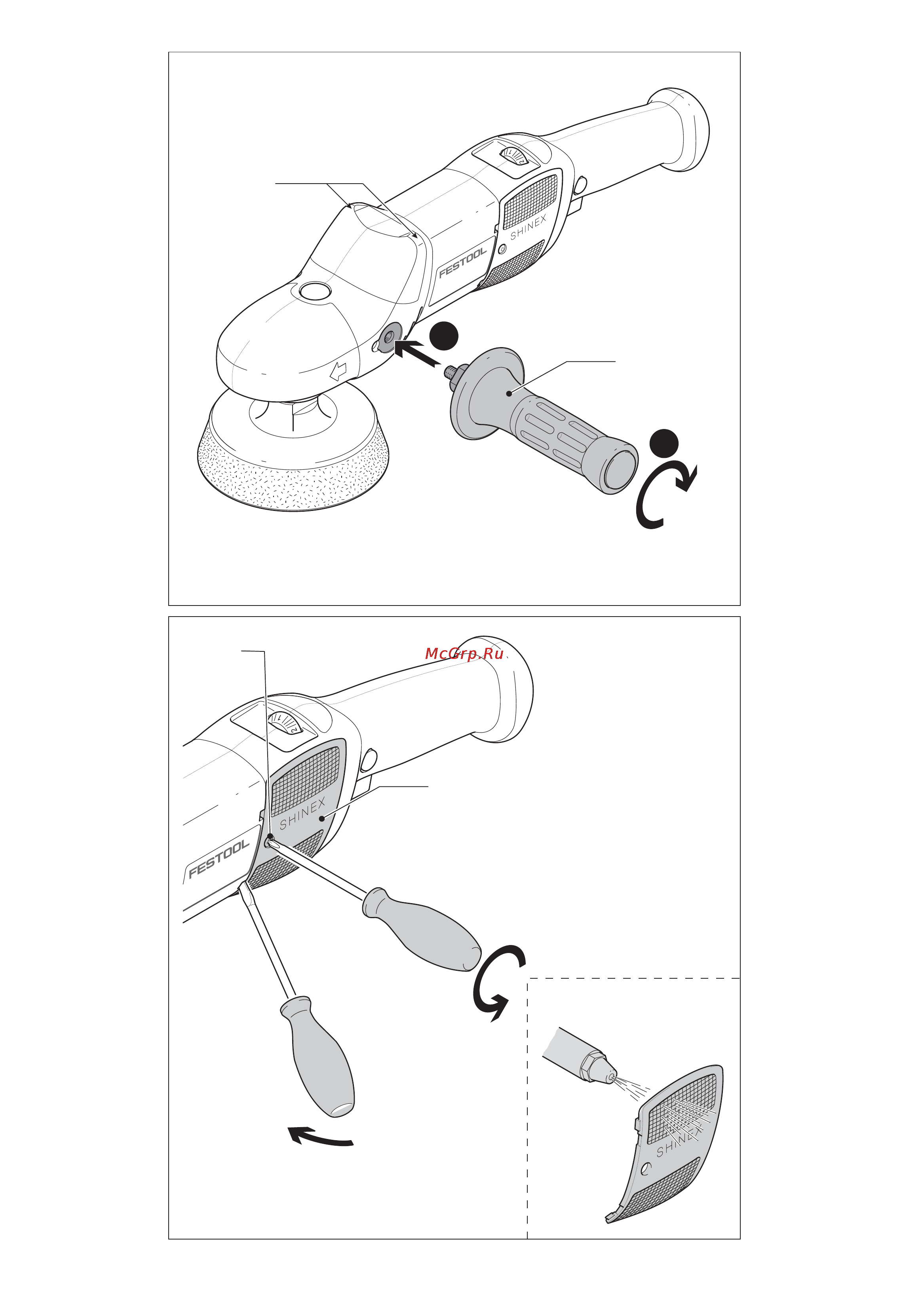 Festool SHINEX RAP 150 FE 570762 Инструкция по эксплуатации онлайн [5/86] 8684