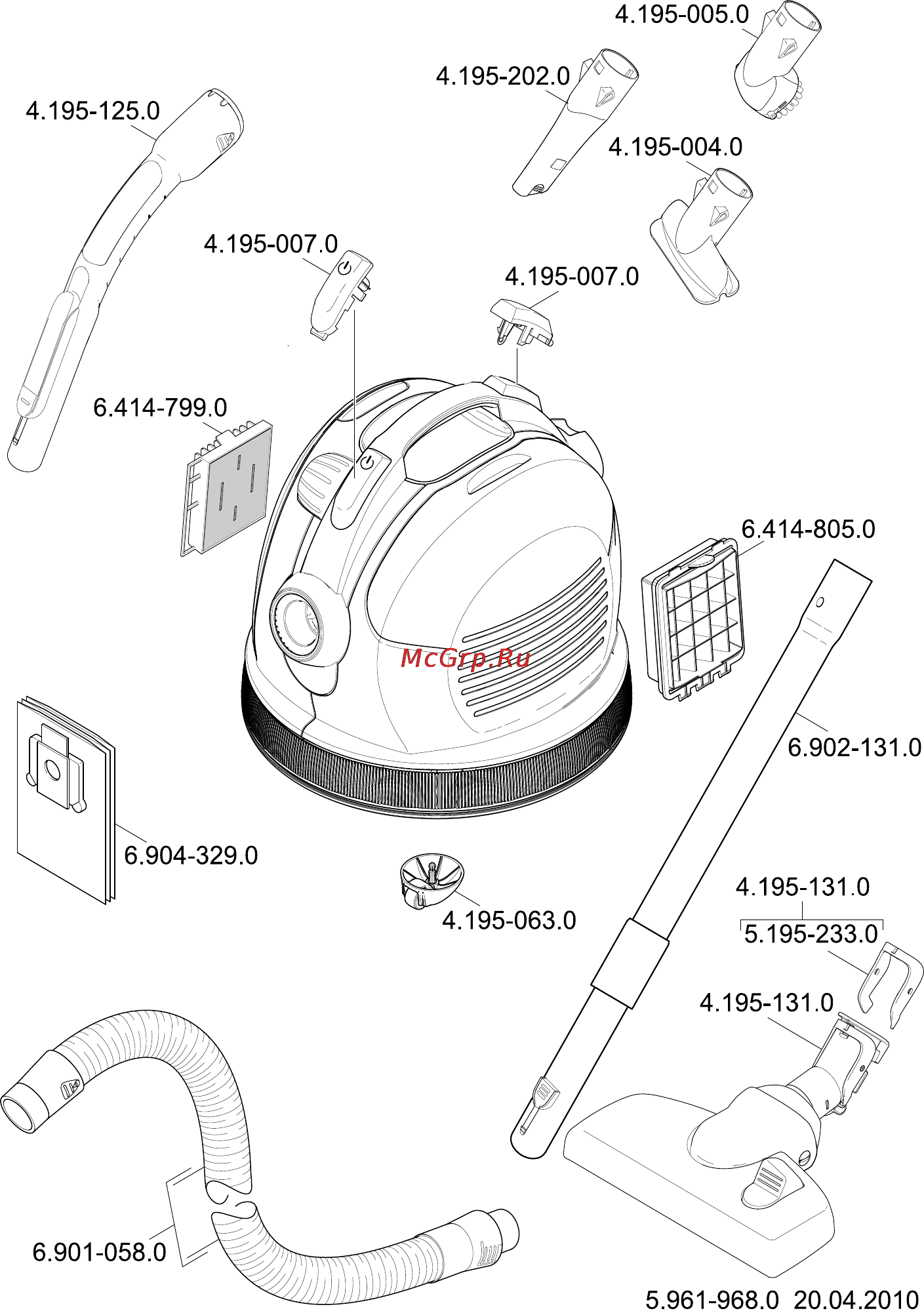 Karcher VC 6100 Инструкция по эксплуатации онлайн [173/176] 8689