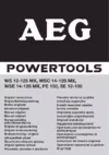 AEG 412266 PE 150 Инструкция по эксплуатации